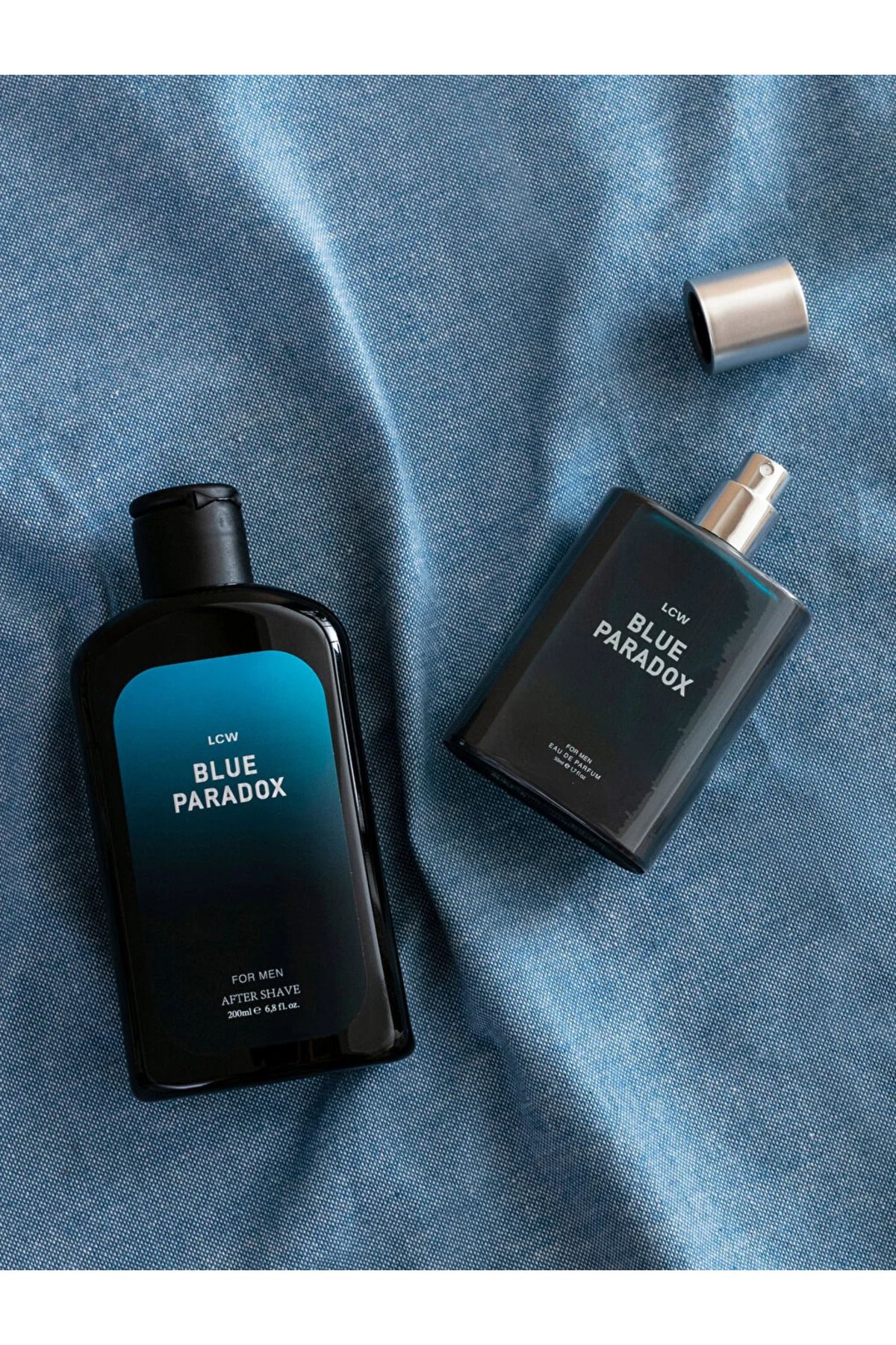 ست عطر و ادکلن افترشیو مردانه LCW ACCESSORIES Blue Paradox LC Waikiki