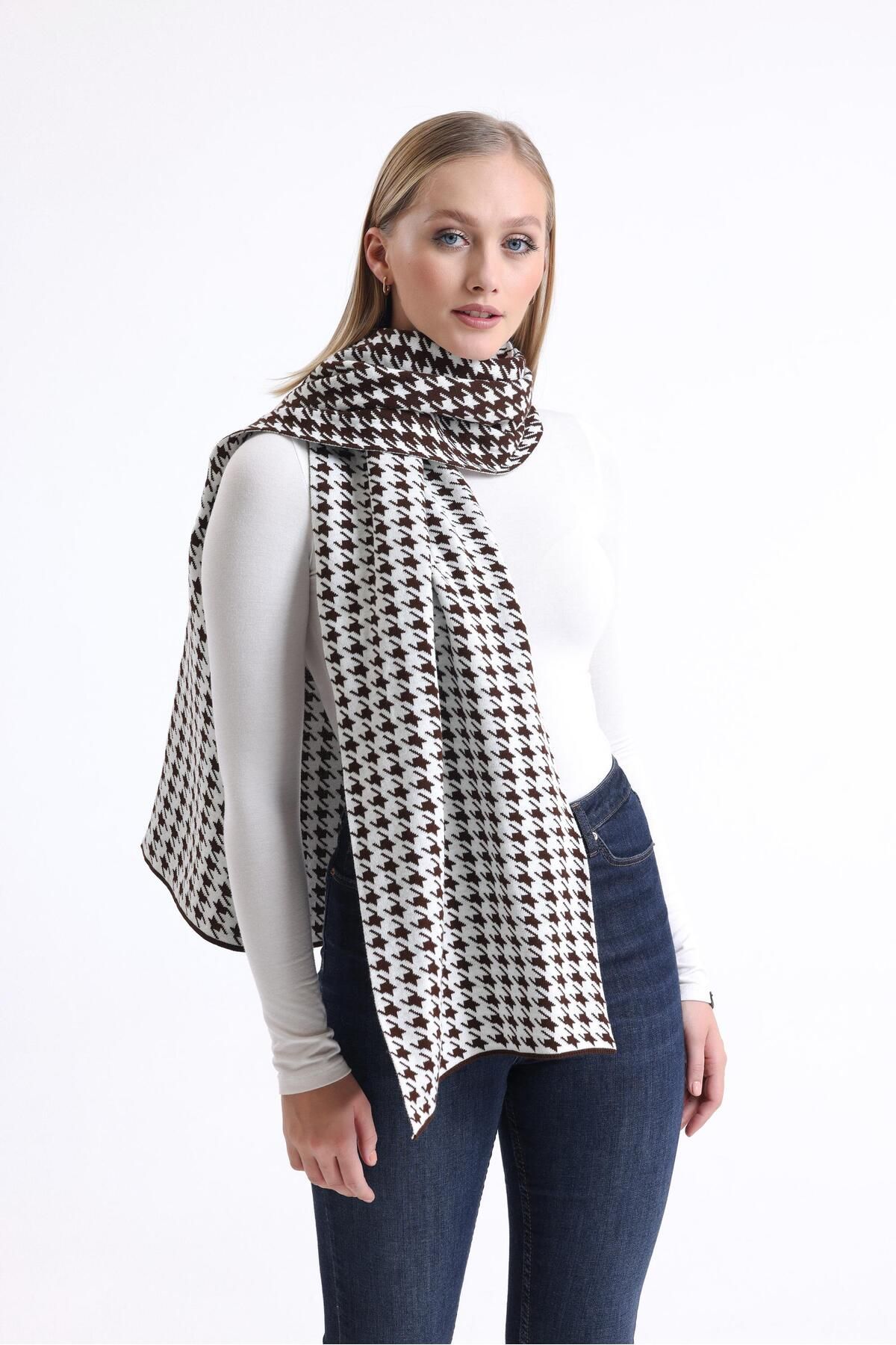 Houndstooth scarf hotsell