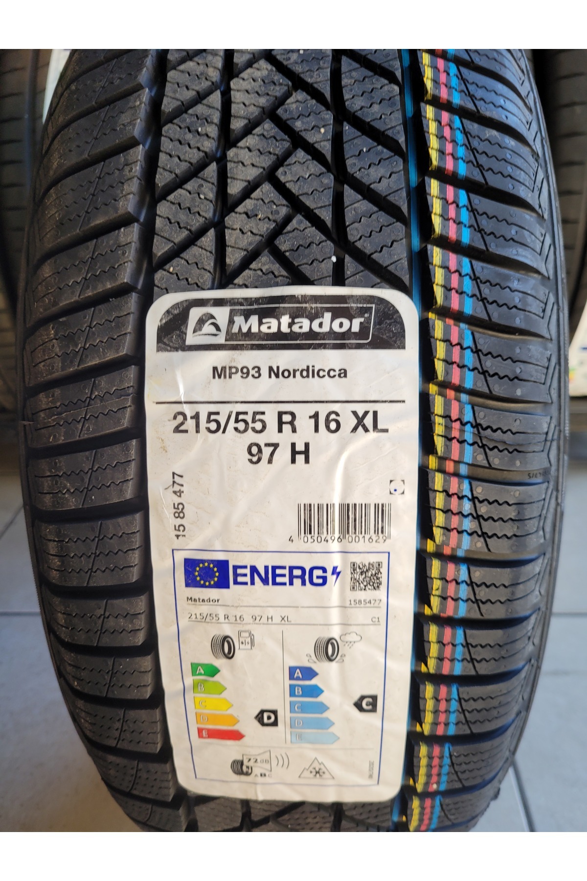 Matador 215/55R16 Nordicca MP93 97H XL (SET) ( 4ADET) (Continental ...