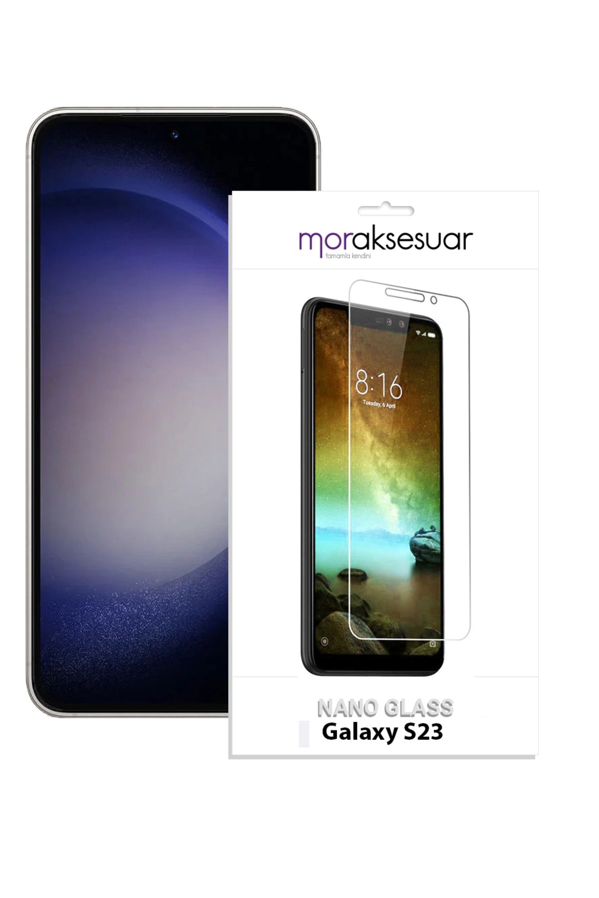 Samsung Galaxy S23 Screen Protector Transparant