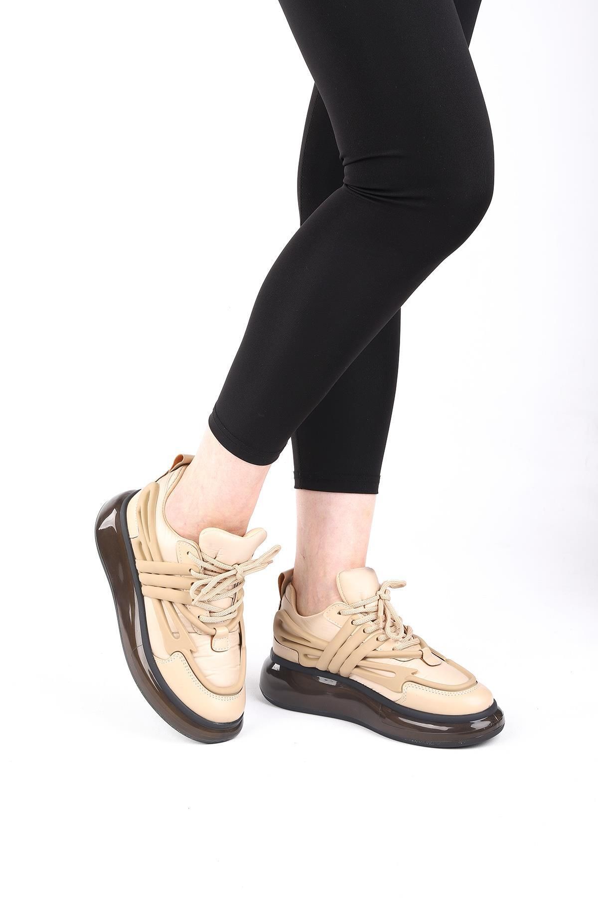 Transparent on sale sole shoes