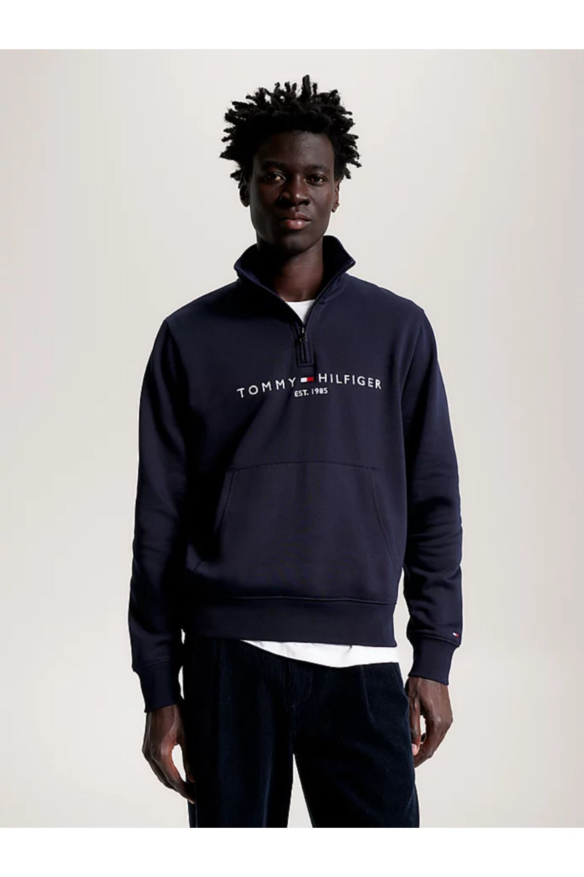 Tommy hilfiger quarter zip jacket clearance