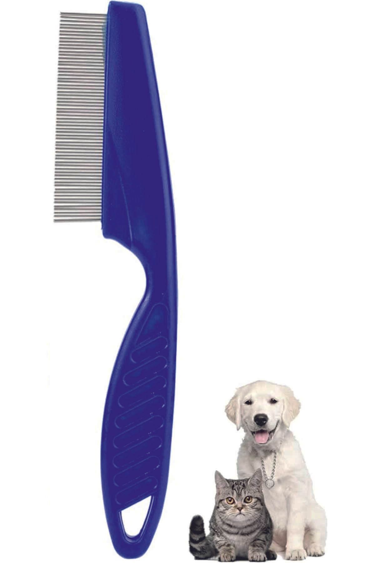 Kedi Köpek saplı Tüy Bit Pire Toplayıcı Toplama Temizleme Tarağı Tarak Bit Pire Temizleme Kedi Köpek