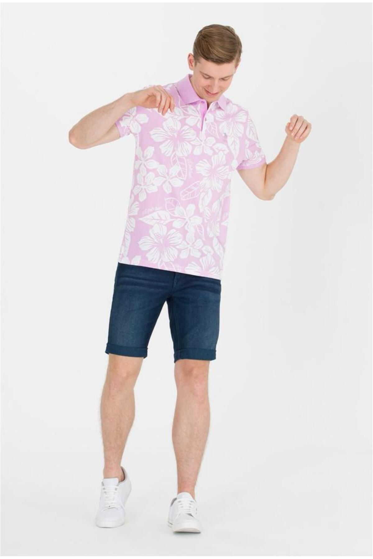 U.S. Polo Assn.-Tricou cu gât polo Magnolia pentru bărbați 4