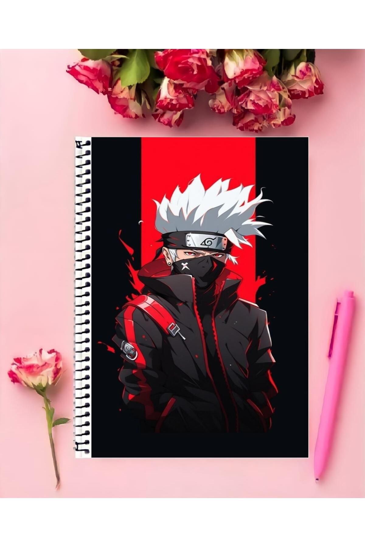 ROLLAS STORE-Kakashi Hatake Anime A4 Size Ring Binder Notebook 1