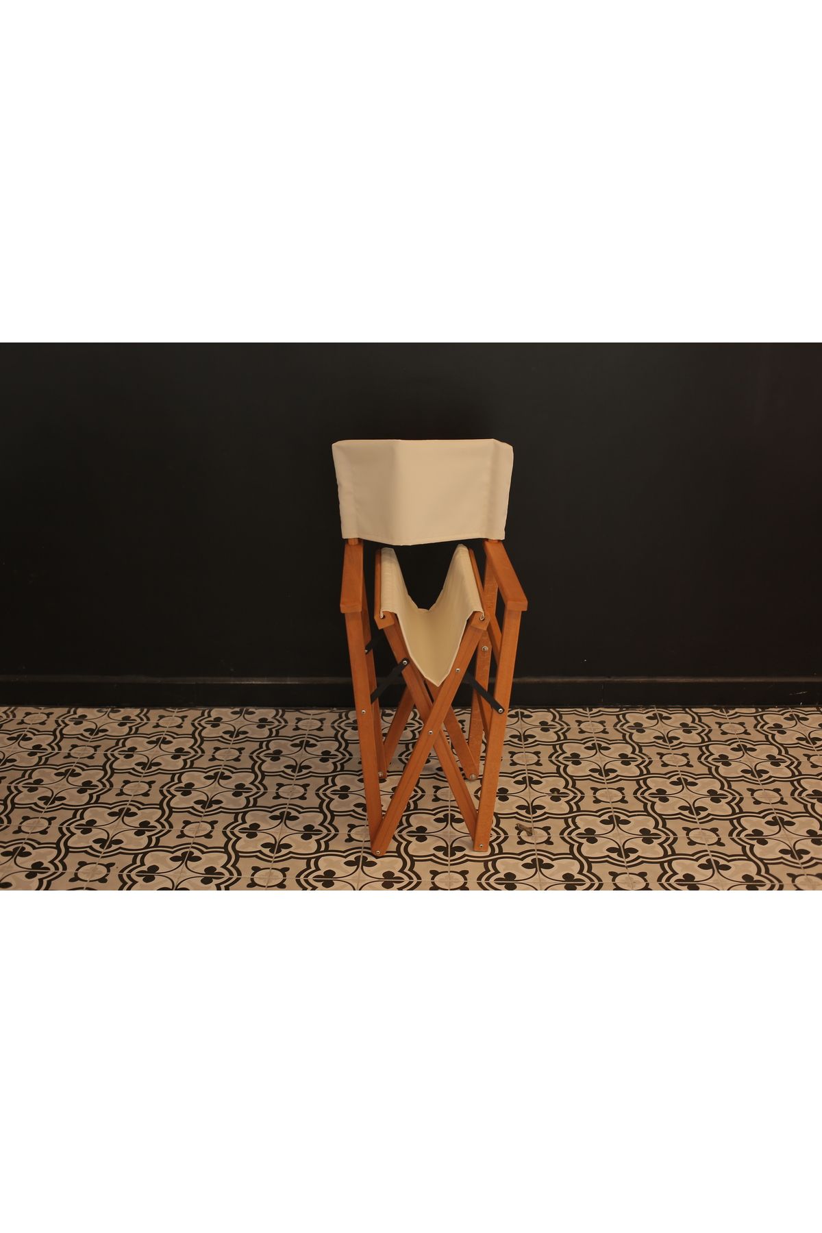 ayzenbi Rejisör Masa Sandalye Seti 75x95 Katlanabilir Bahçe Balkon Teras Mutfak Masası 4+1