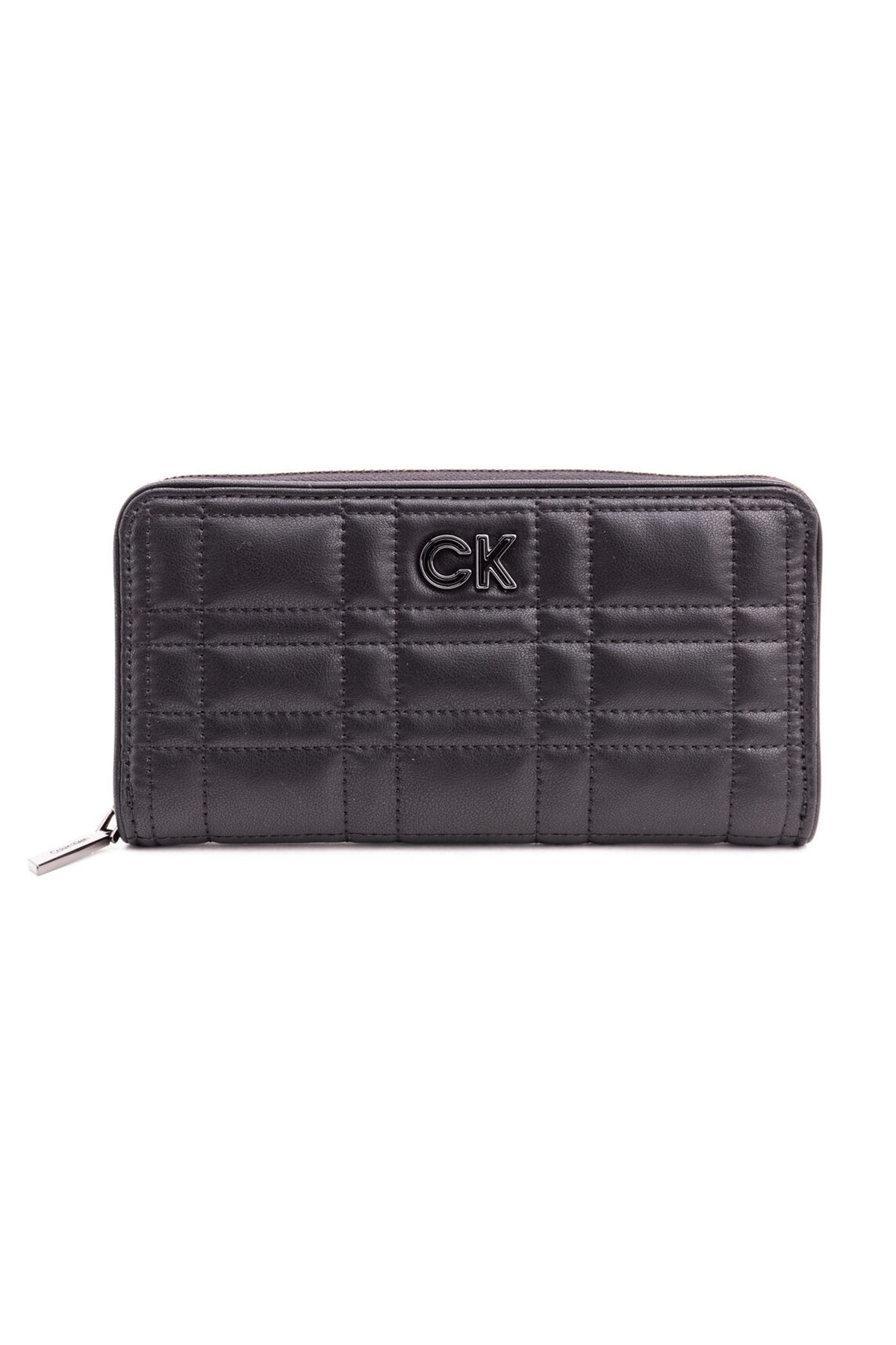 کیف پول مشکی زنانه قفل مجدد K60k609912 Calvin Klein