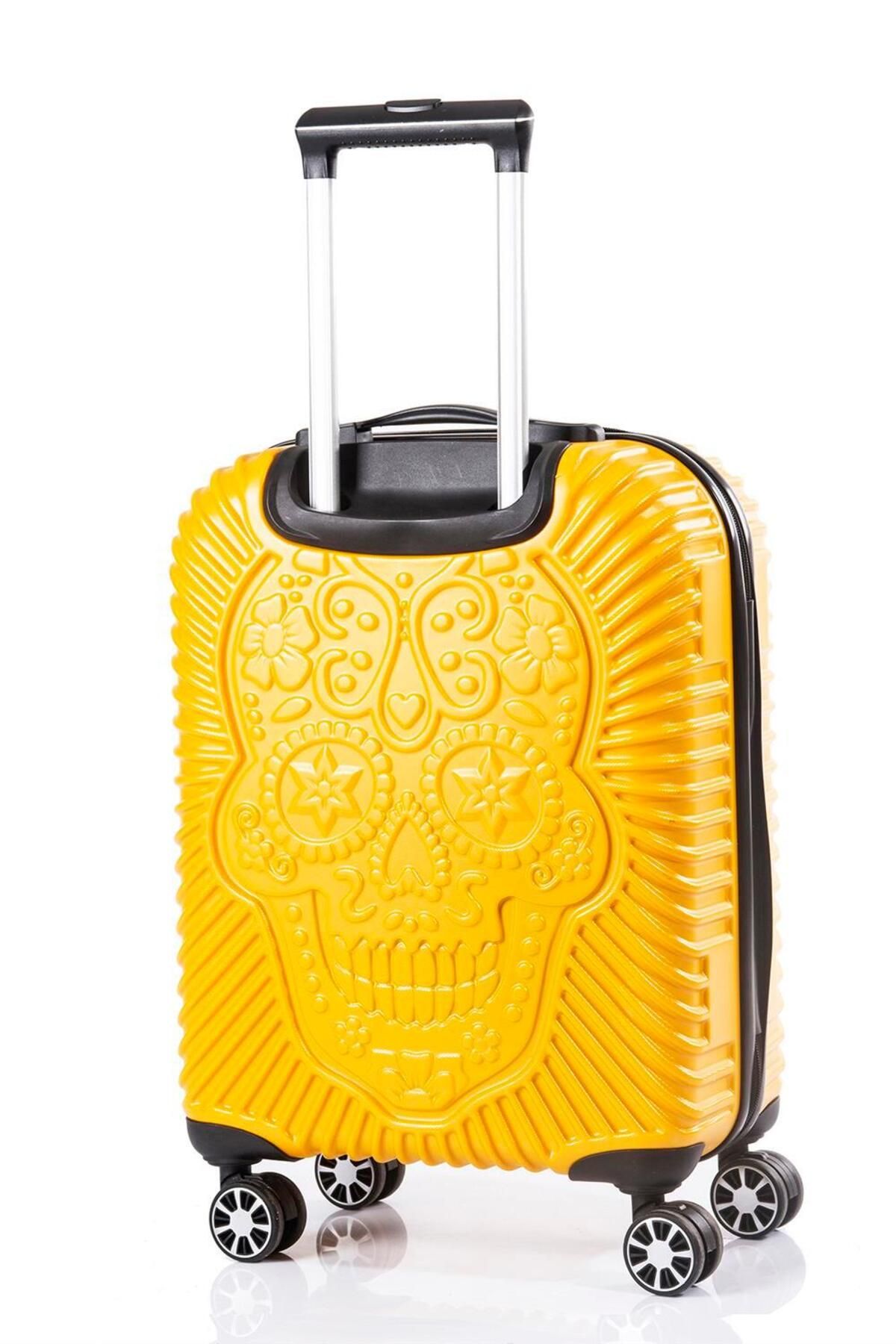 ÇÇS-5180 Skull Abs Large Size Suitcase 4