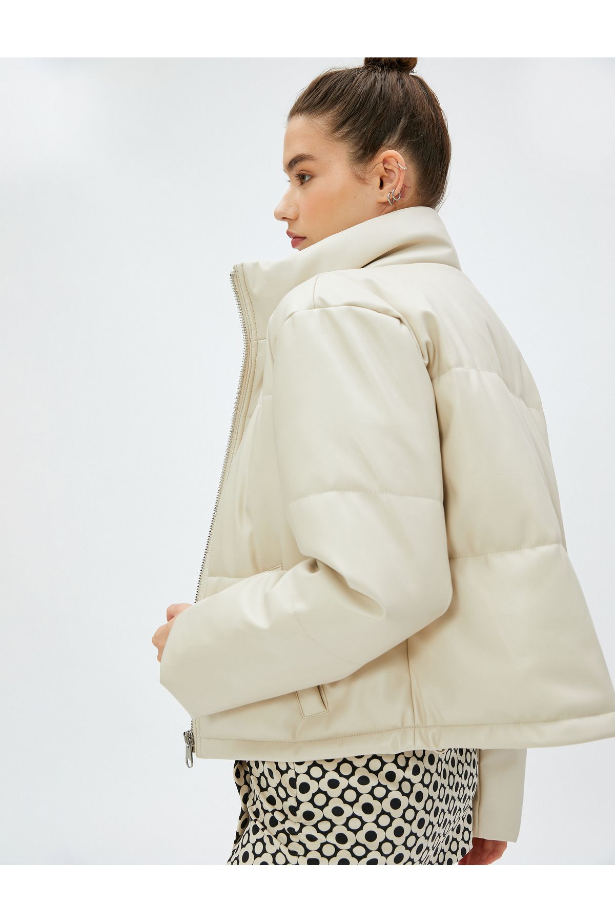 Cream puff jacket sales