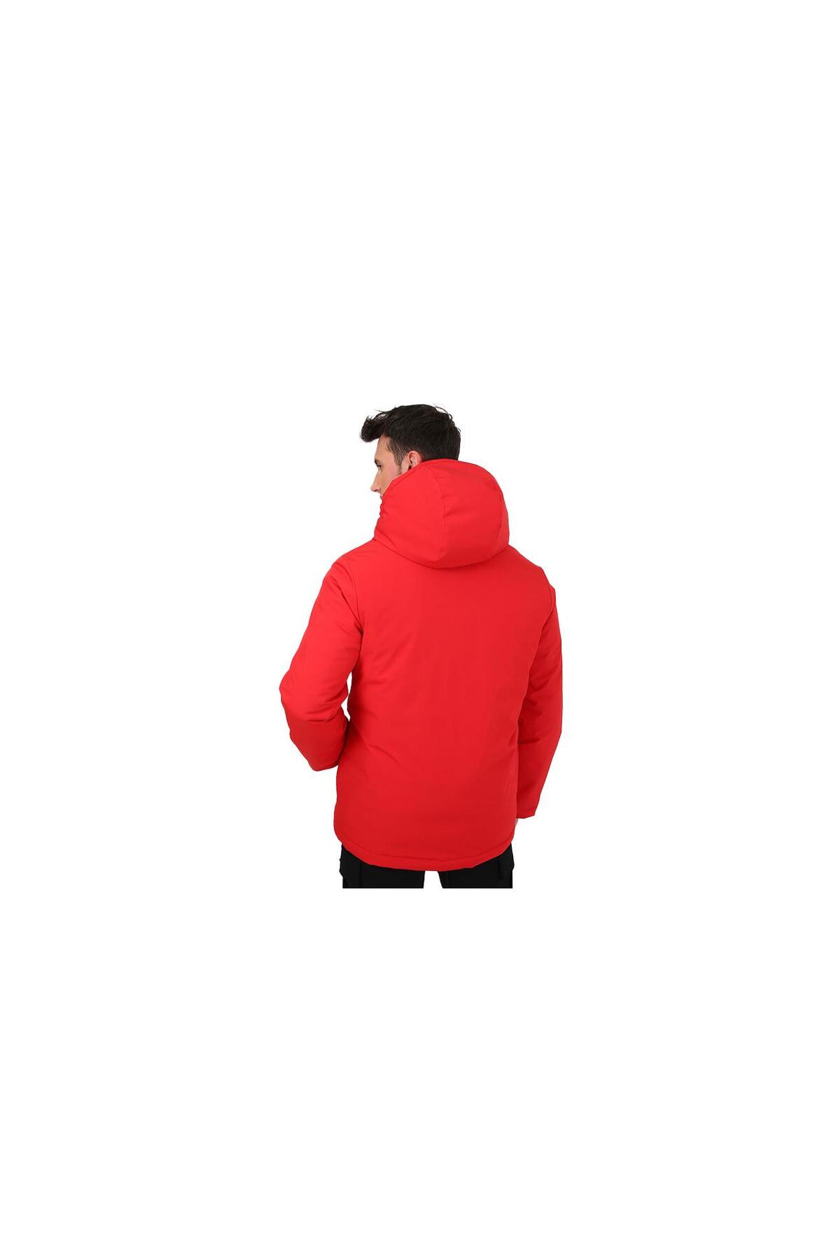 کاپشن مردانه قرمز Exuma | PRA-7531201-424688 اورجینال - تصویر 3