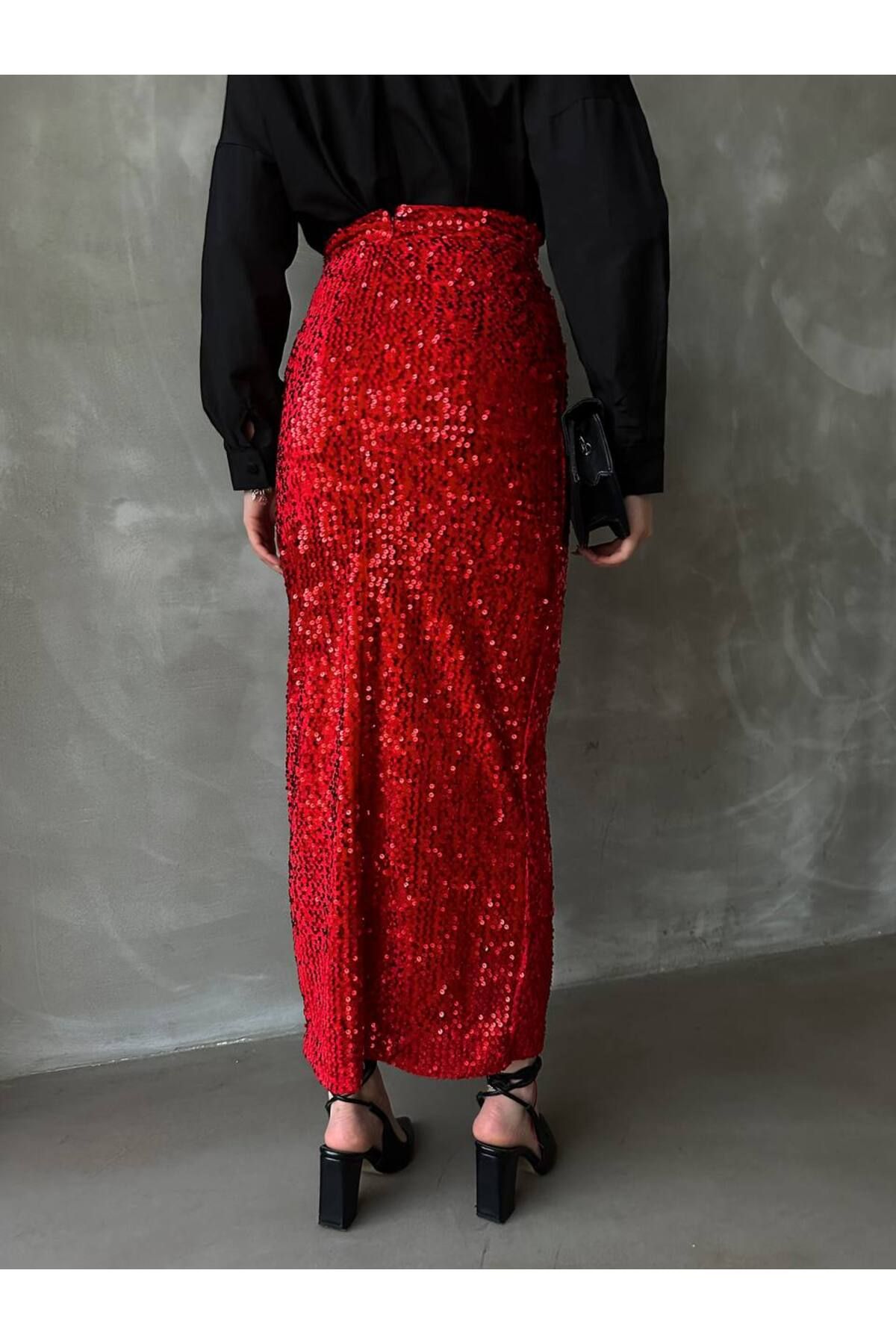 Pencil sequin shop maxi skirt
