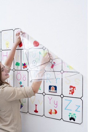 Farklı Bi Kağıt Statik Akıllı Kağıt Tahta Kendi Kendine Tutunur Statik Türkçe...