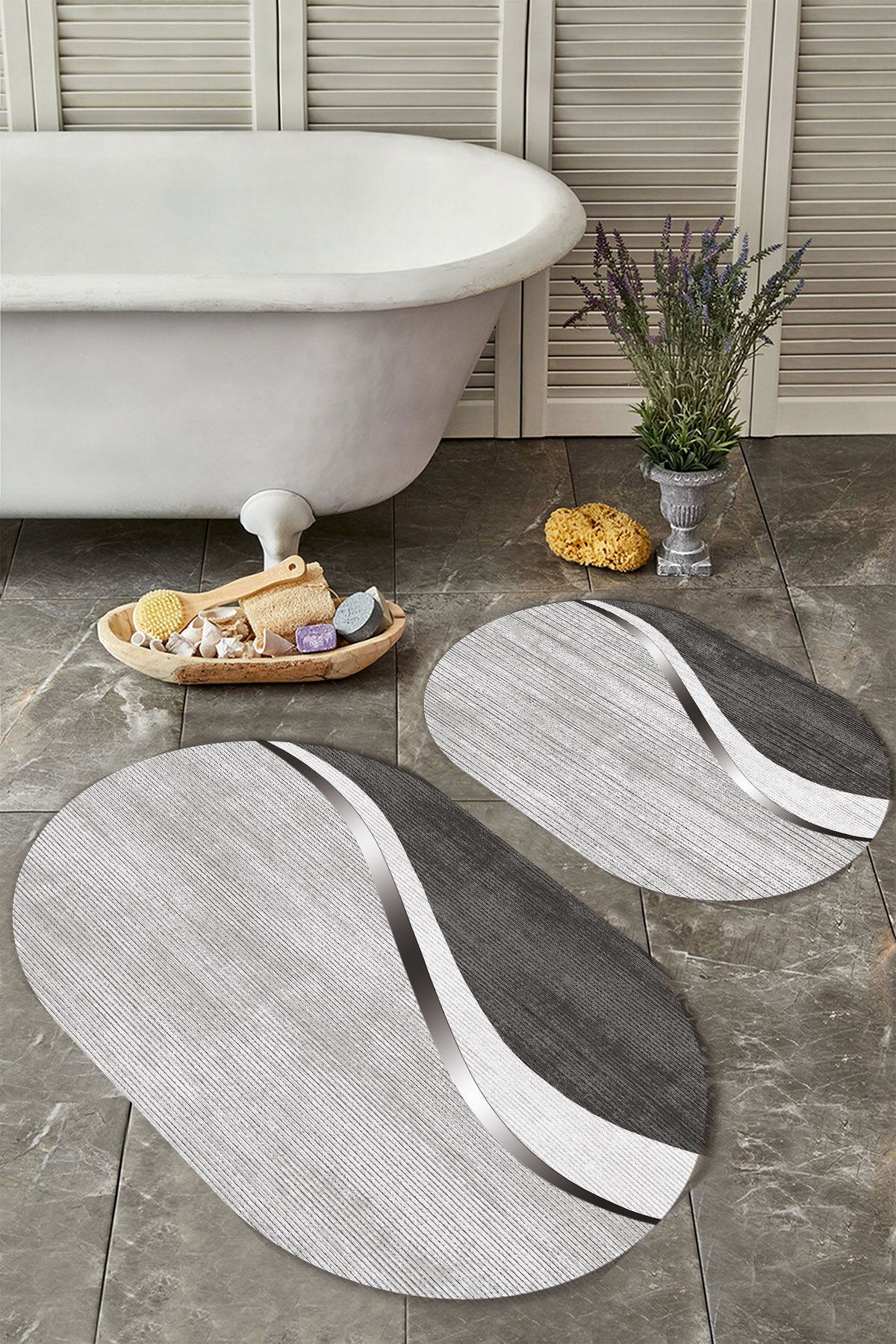 Oval bath mat non slip discount