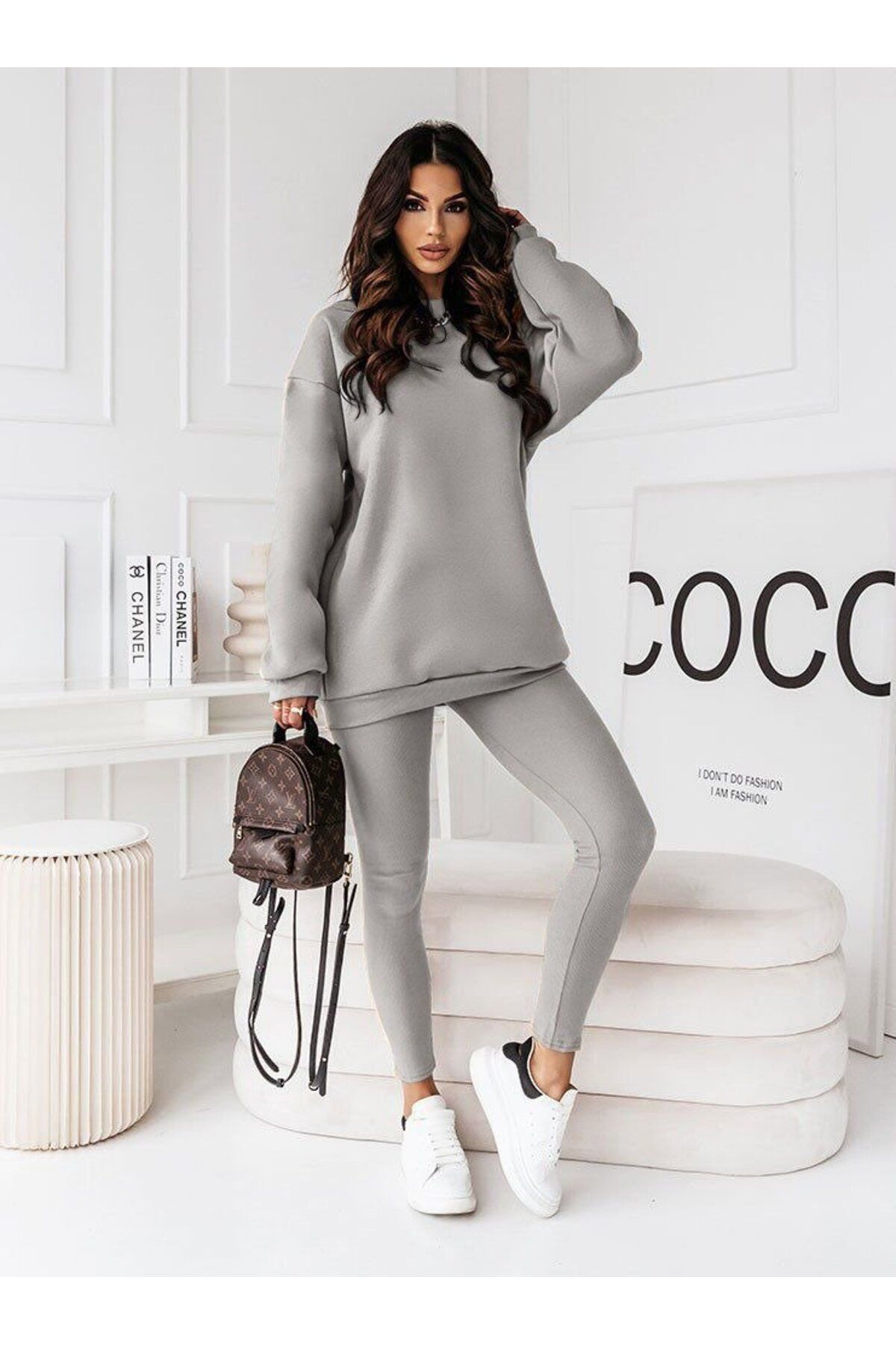 Coco chanel sweatsuit hotsell