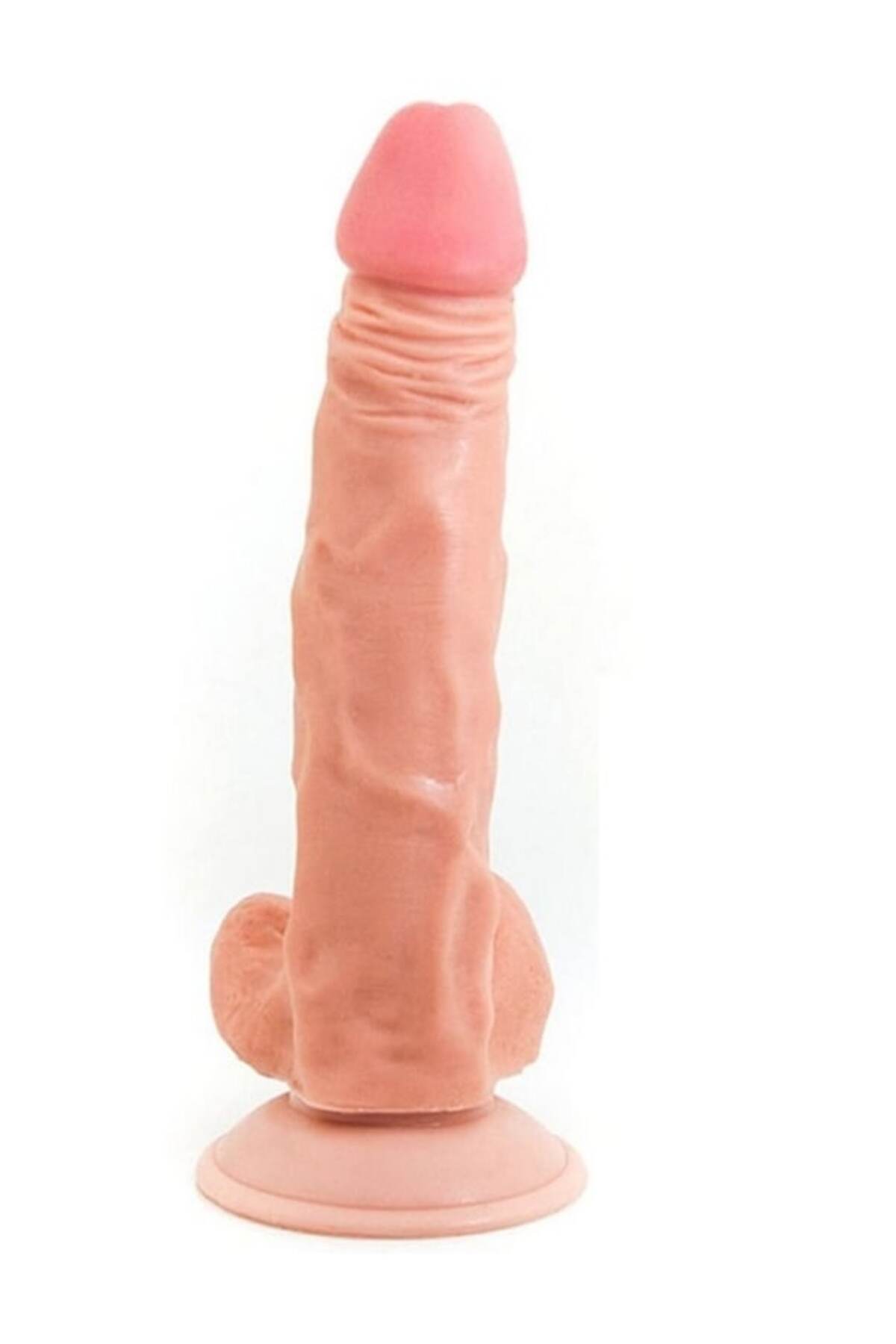 Truvashop 23 Cm Realistik Kalın Penis Gerçekçi Vantuzlu Dildo 3