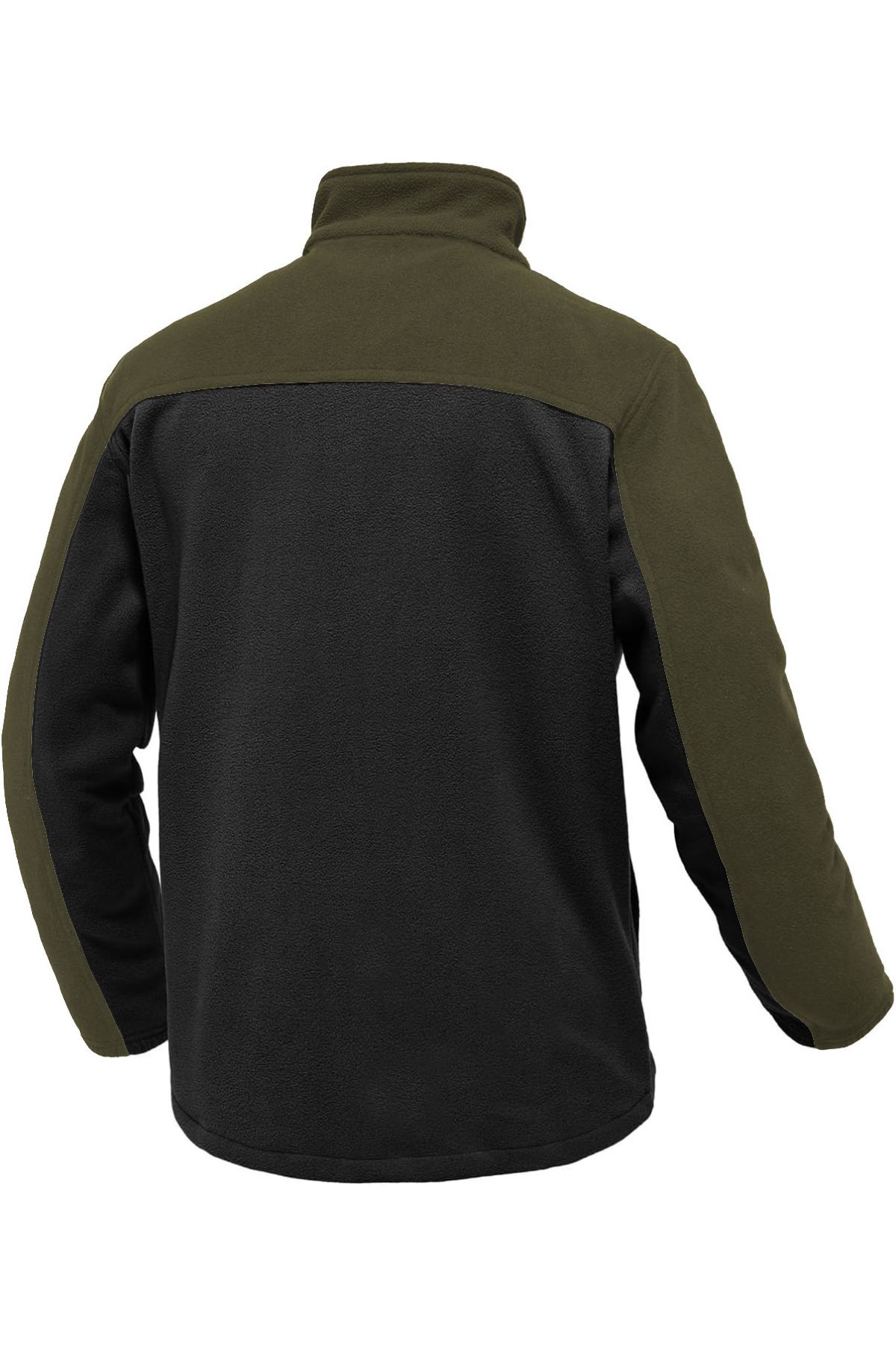 Ghassy Co. Erkek Antipilling Thermal Garnili Tam Fermuarlı Polar Ceket görsel 2