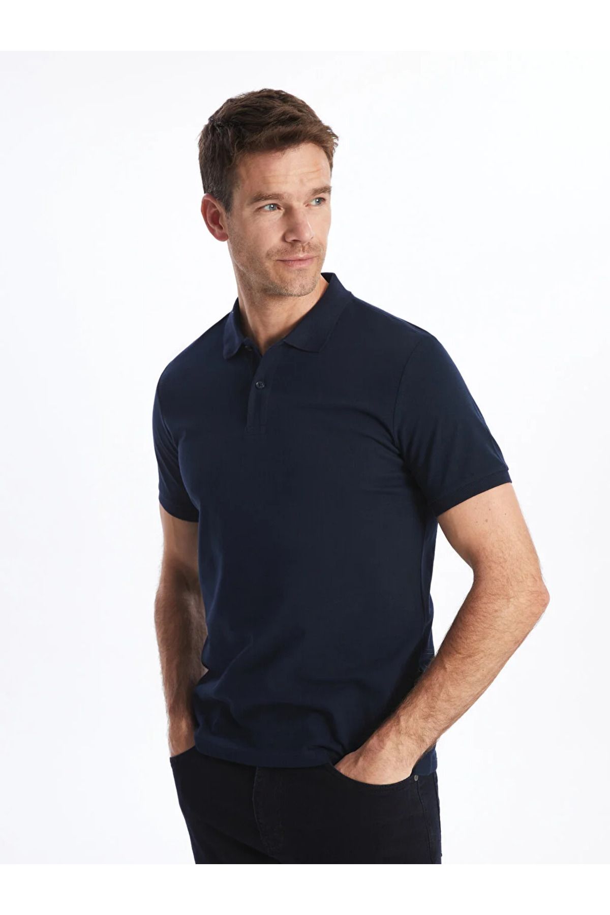 Dark navy outlet polo shirt