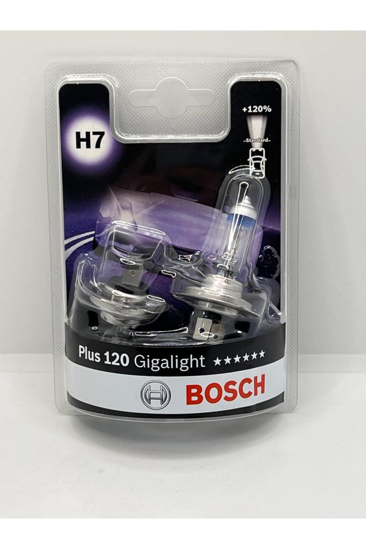 Bosch H7 Plus 200 Gigalight lampe de phare - 12 V 55 W PX26d - 1