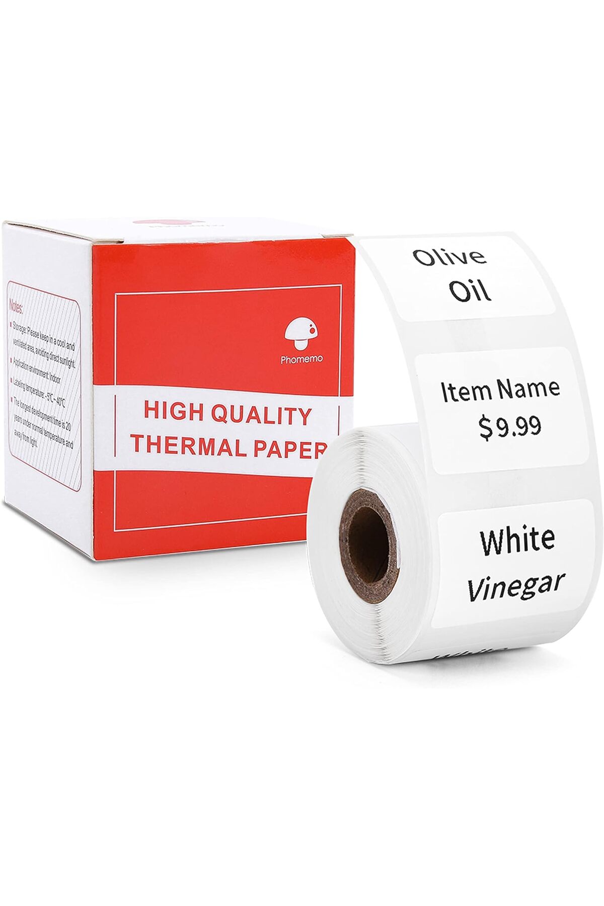 Phomemo 30x20mm/320adet Beyaz Etiket - M110, M108, M220, M221 İçin Xp3020-320