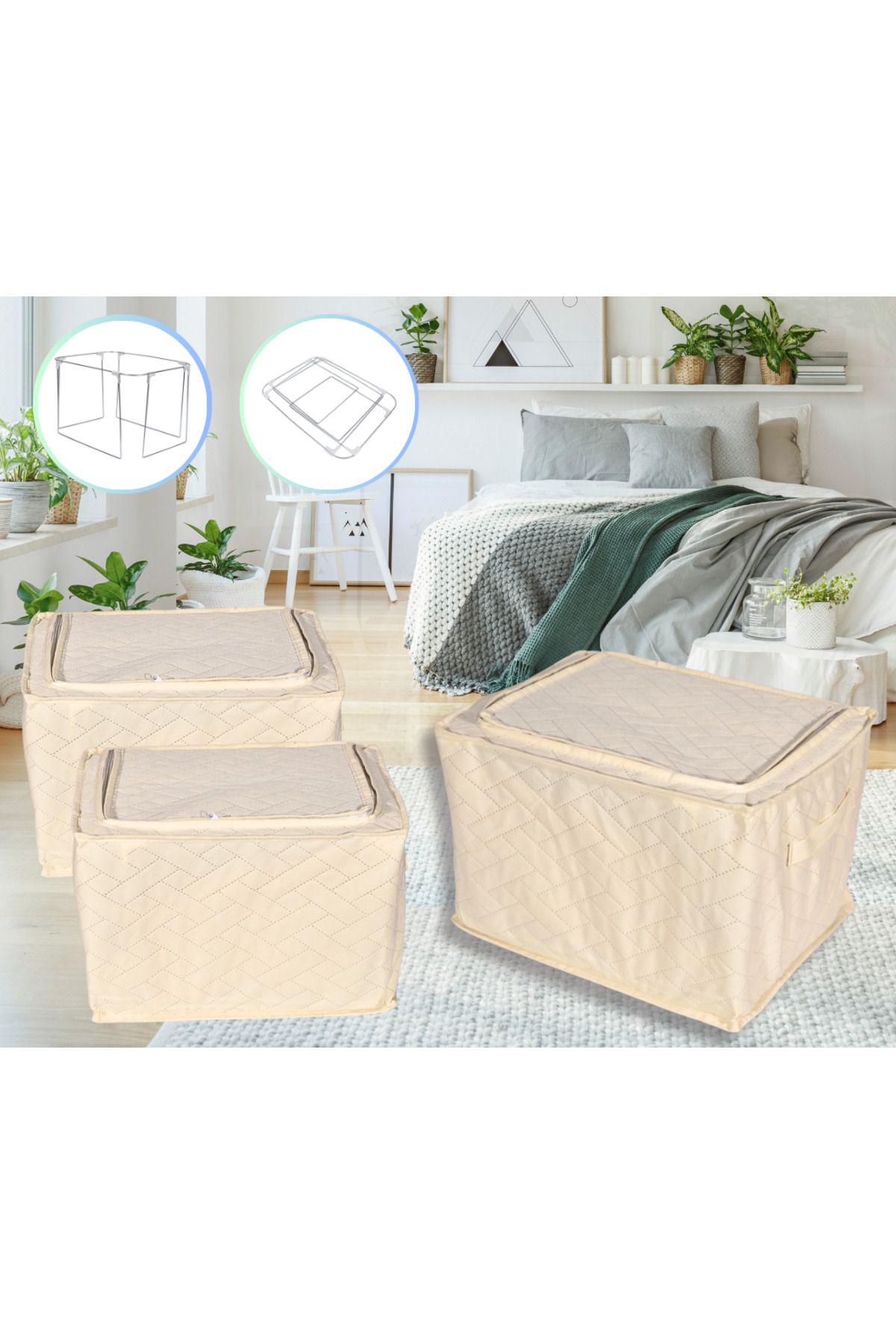 Cotton sweater storage 2025 bags