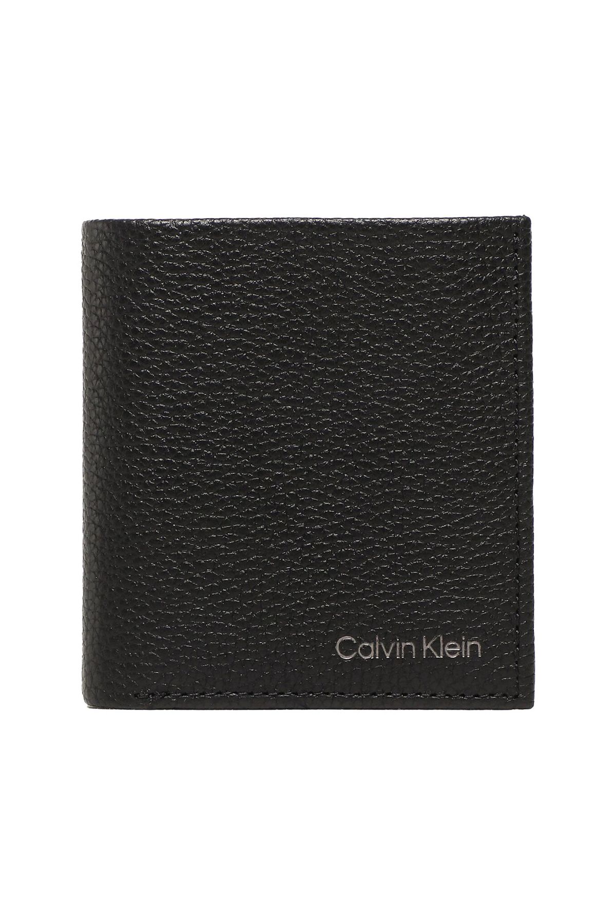 Calvin Klein Schwarze Herren-Geldbörse Trendyol 6cc Trifold Warmth Münze mit 