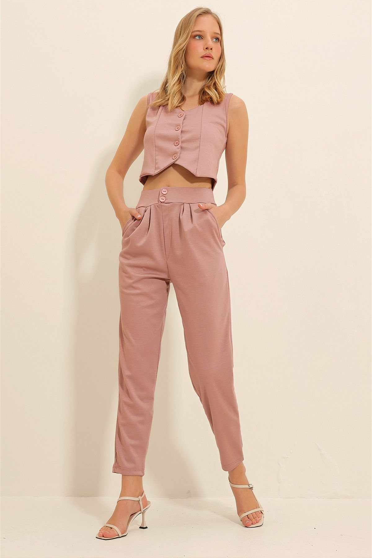 Elisa High Waisted Trousers – Madida Clothing