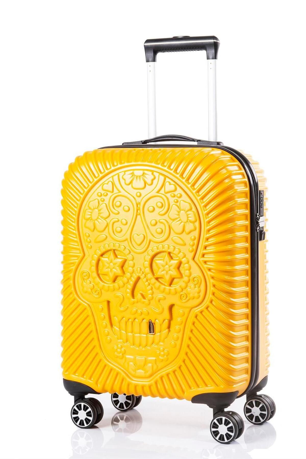 ÇÇS-5180 Skull Abs Large Size Suitcase 2