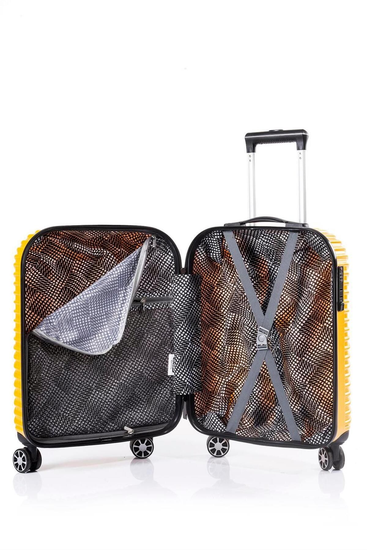 ÇÇS-5180 Skull Abs Large Size Suitcase 5