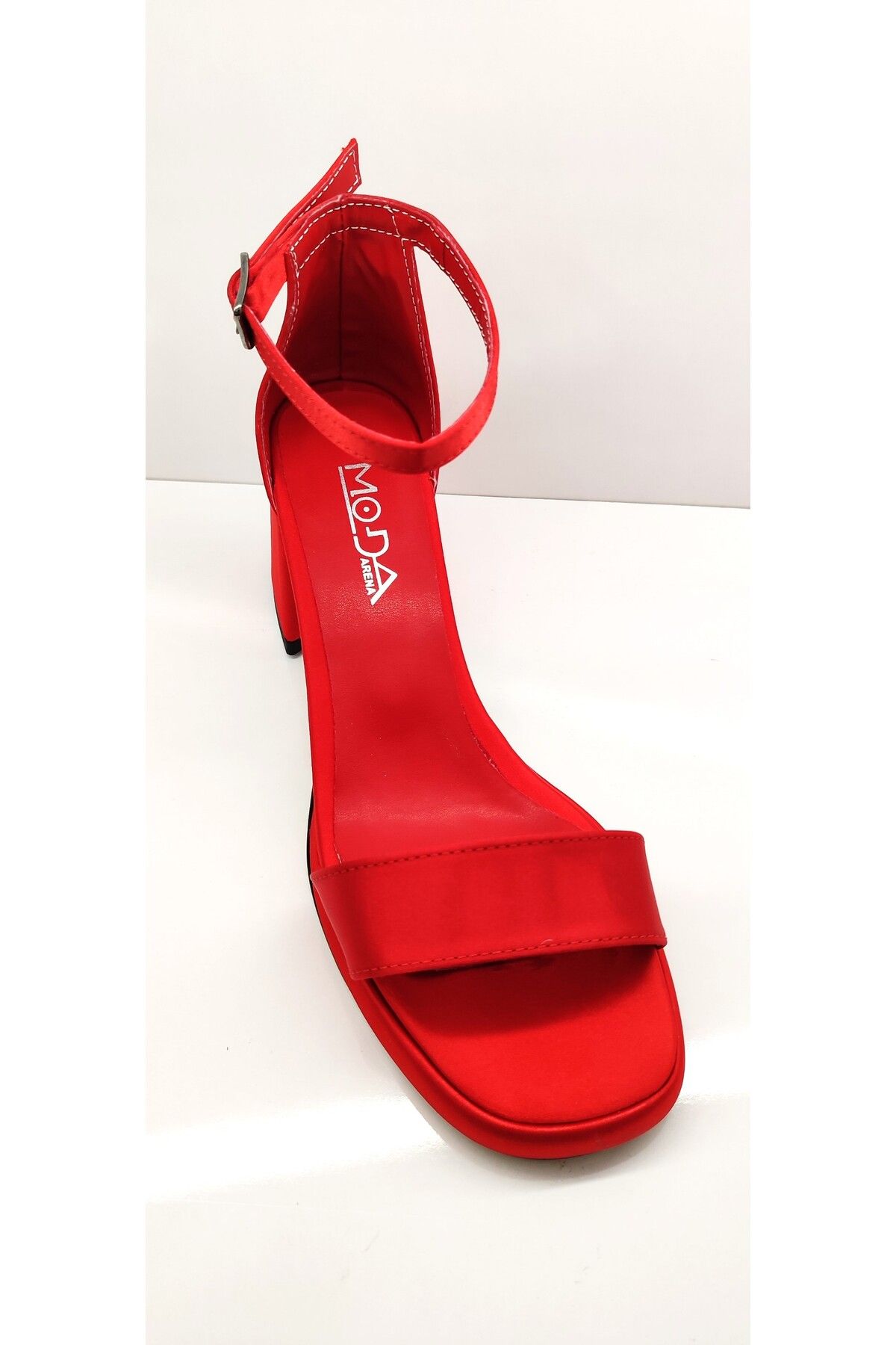 کفش مجلسی قرمز زنانه عصر مودا آرنا AYA000603 RED SATIN 39 FELES