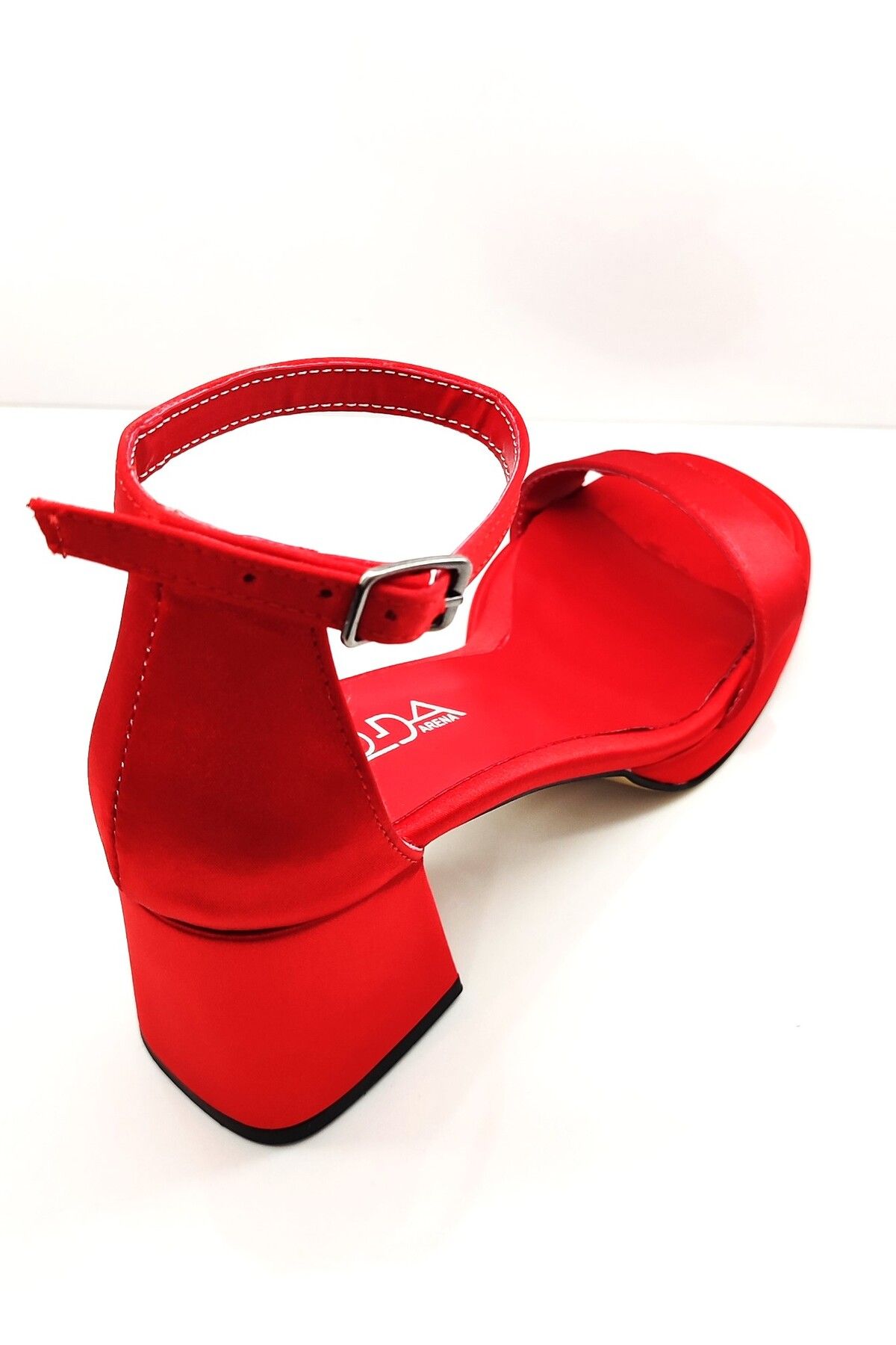 کفش مجلسی قرمز زنانه عصر مودا آرنا AYA000603 RED SATIN 39 FELES