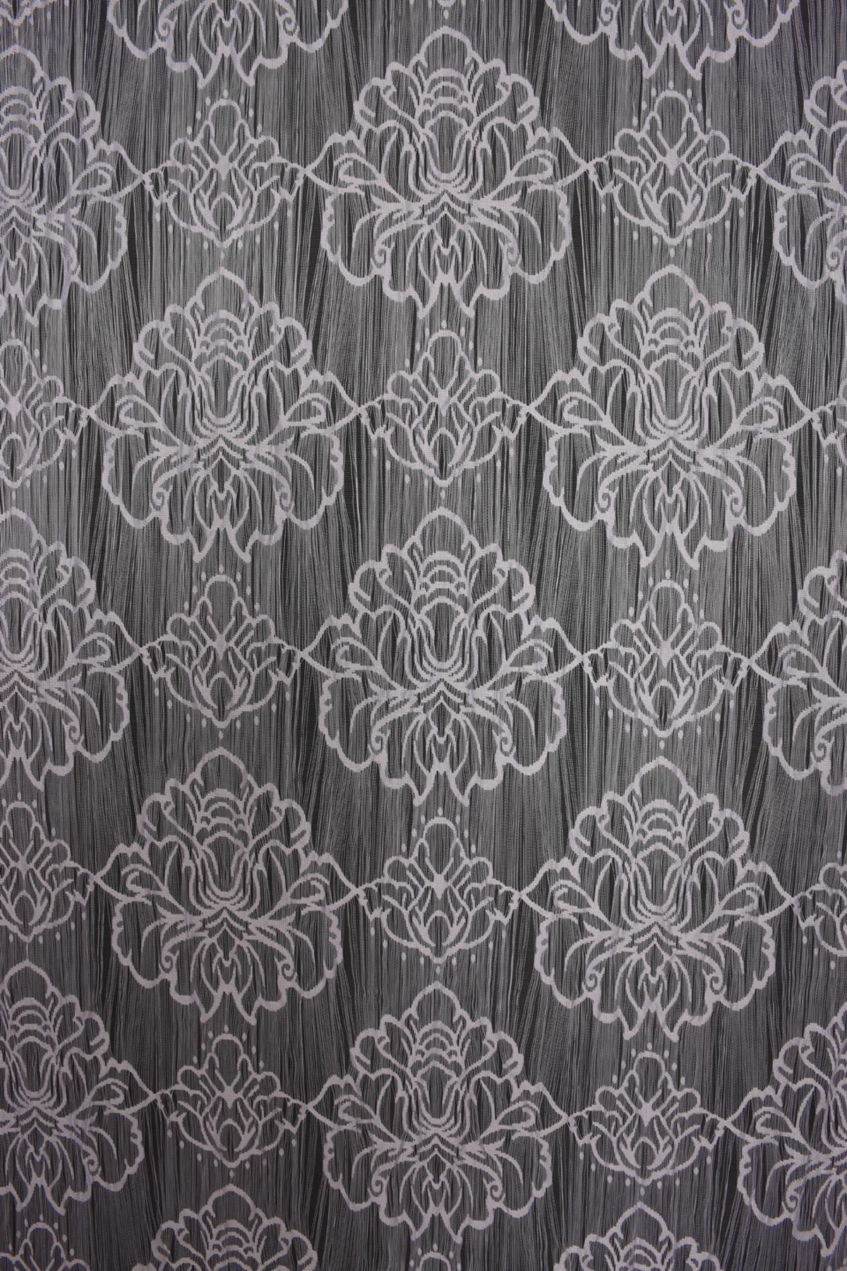 AKÇA TEKSTİL-SPIDER MODEL WHITE COLOR STRING Curtain READY BUTTONS STITCHED STRING CURTAIN 300*280 cm 3