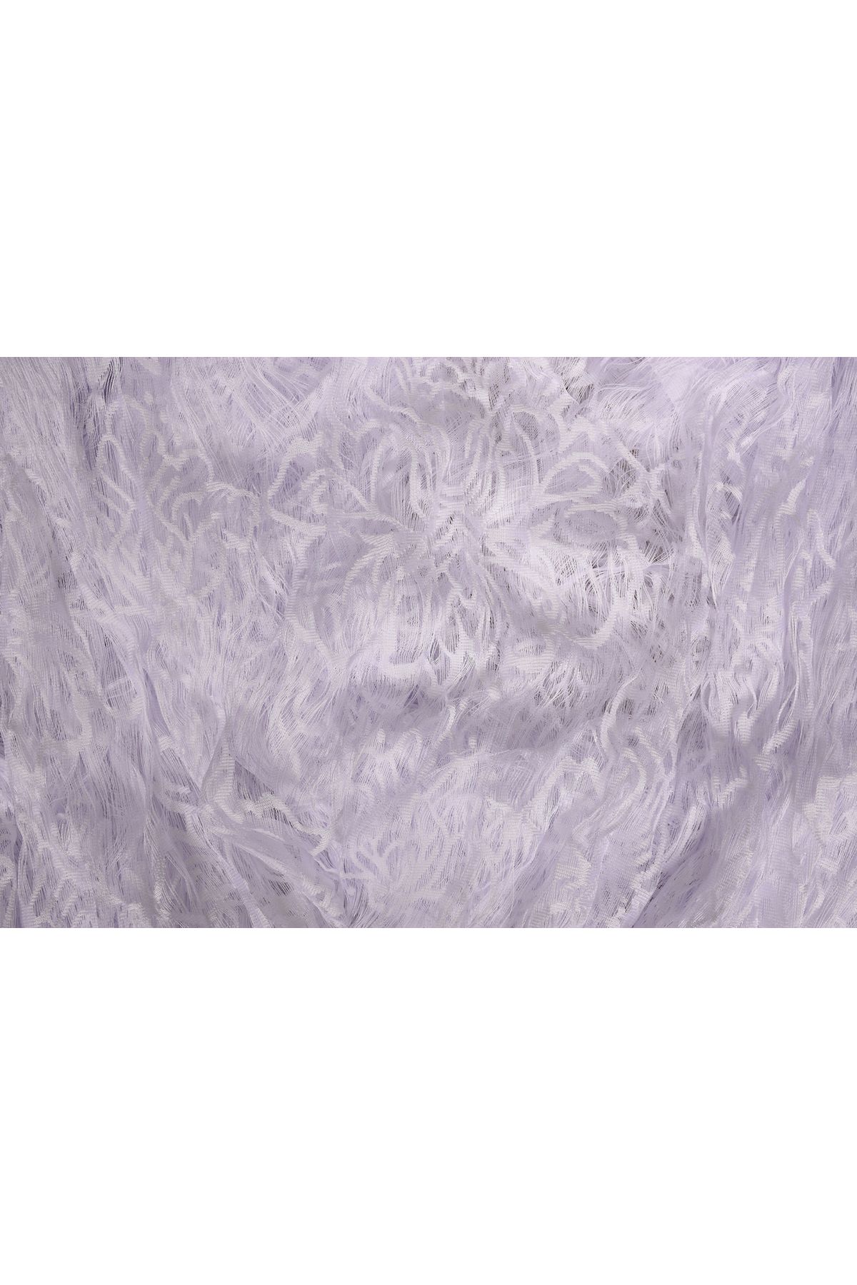 AKÇA TEKSTİL-SPIDER MODEL WHITE COLOR STRING Curtain READY BUTTONS STITCHED STRING CURTAIN 300*280 cm 5