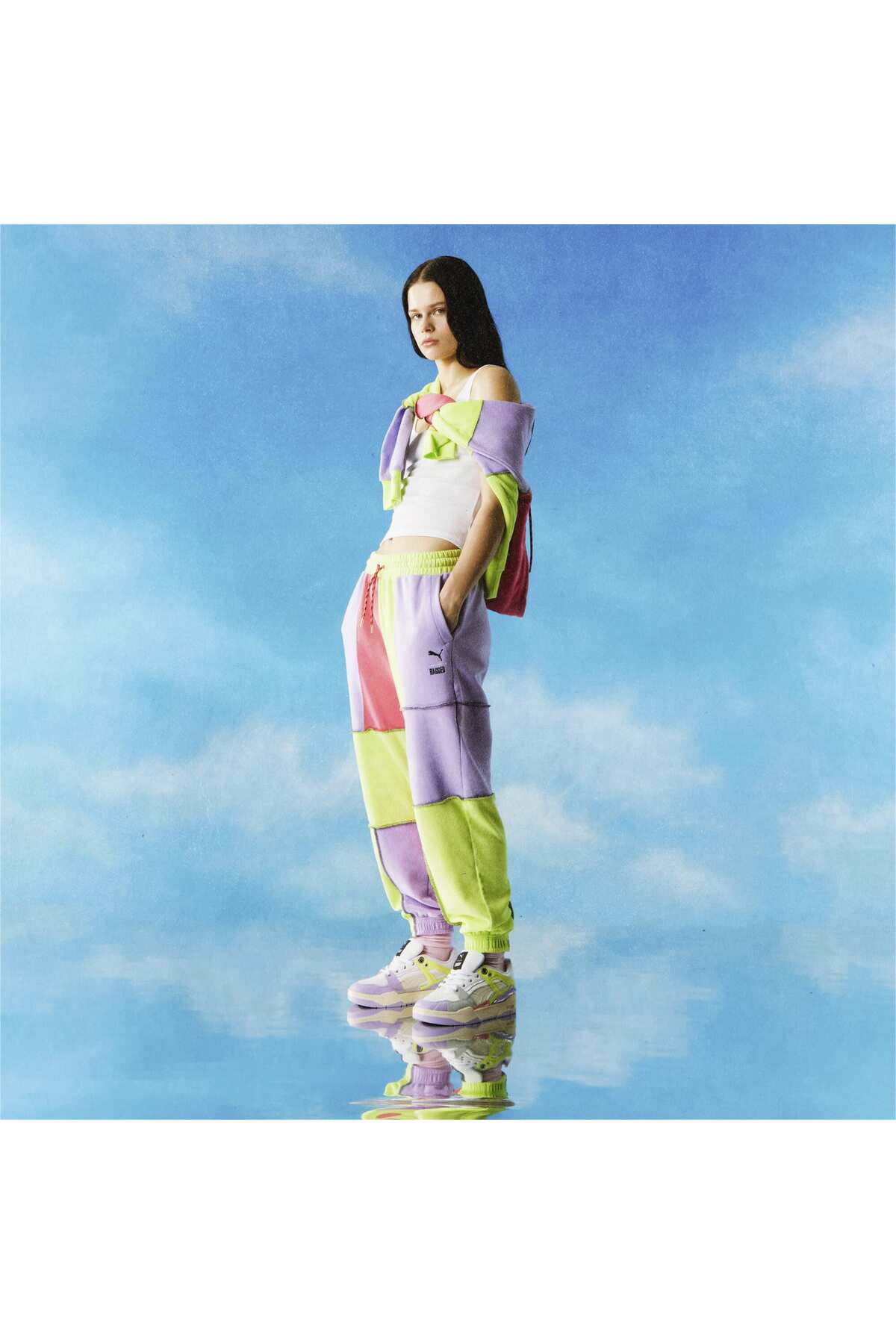 اسنیکر زنانه بنفش پوما | 391013 اورجینال - تصویر 7