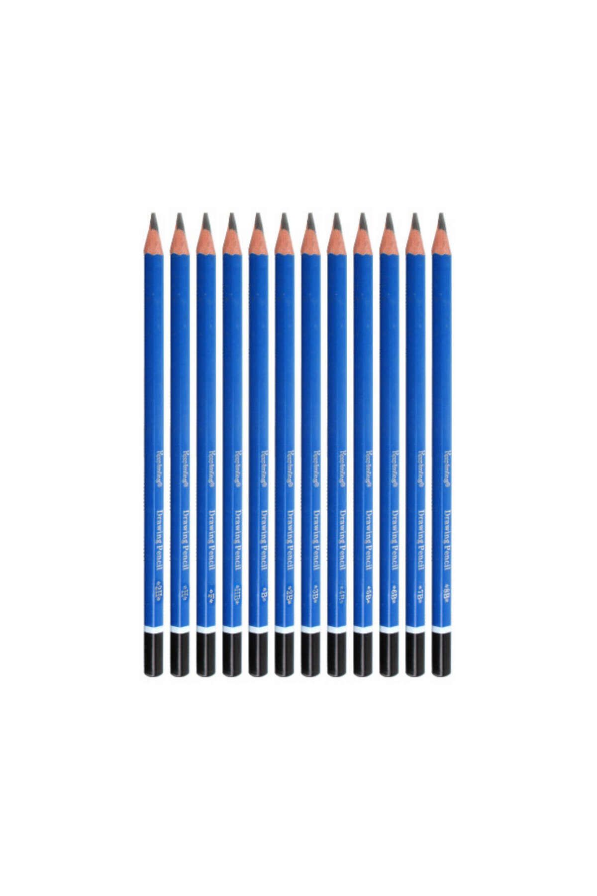 Keep Smiling-Graduated Charcoal Set 2H-10B 12pcs TB-1040 2