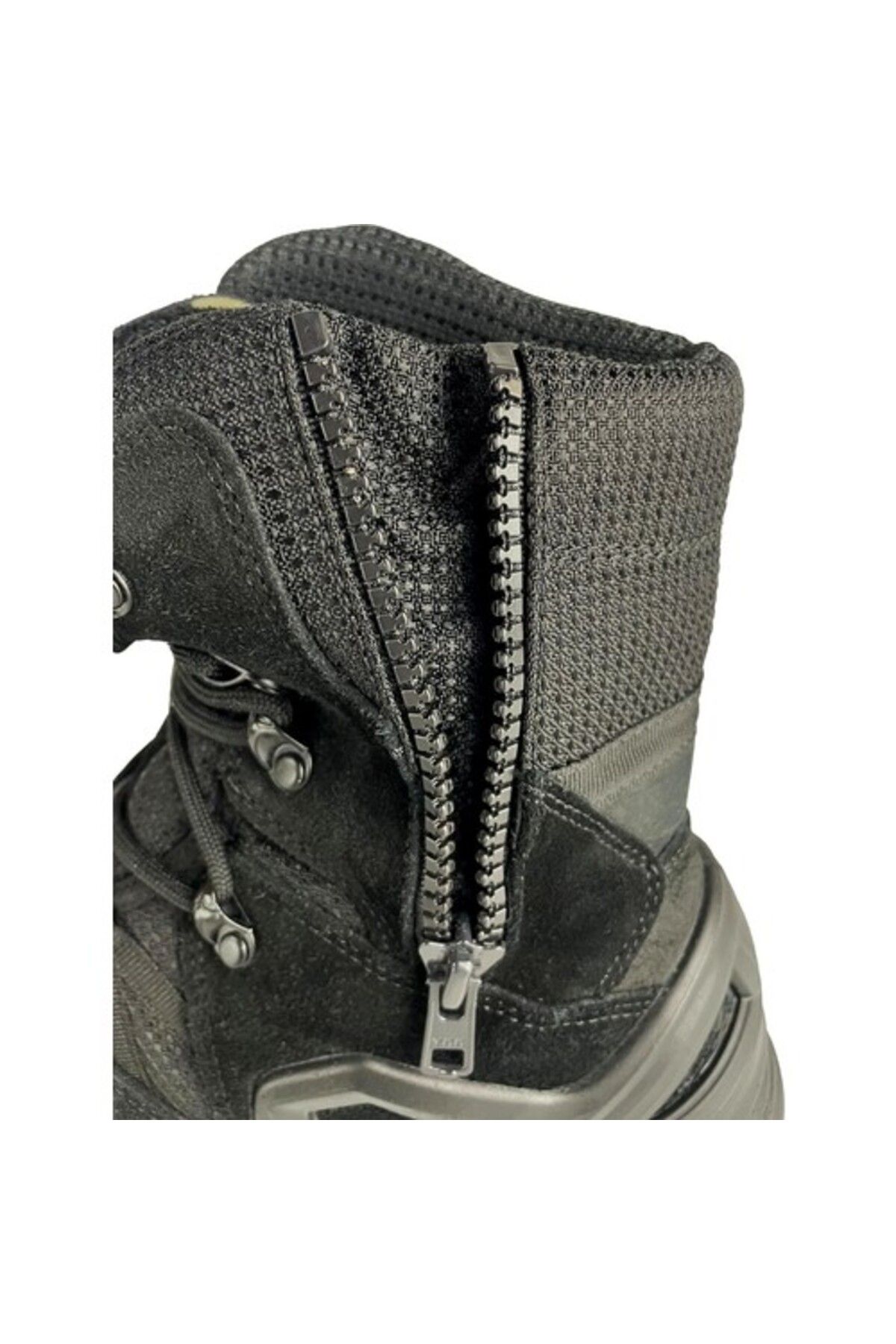 Vogel-Cizme negre din piele de căprioară impermeabilă cu fermoar Guard Xs 3