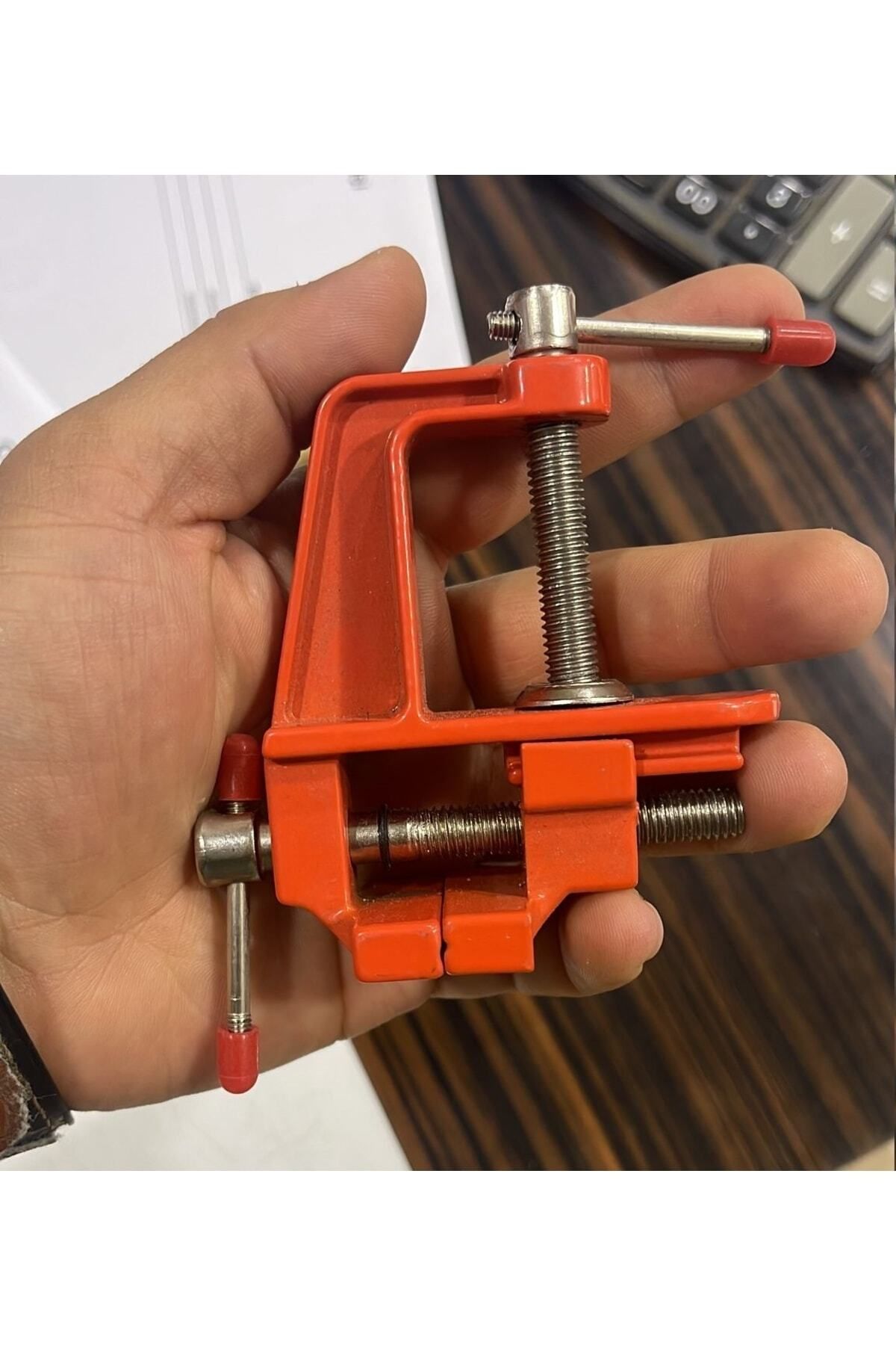 Depolife-Mini Multi-Purpose Detail Working Vise Table Mount Clock Bead Processing 6