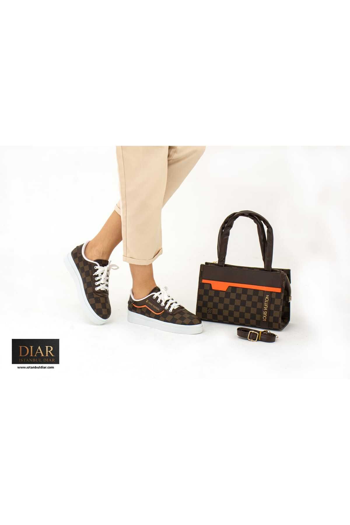 Louis vuitton shoes and sales bag set