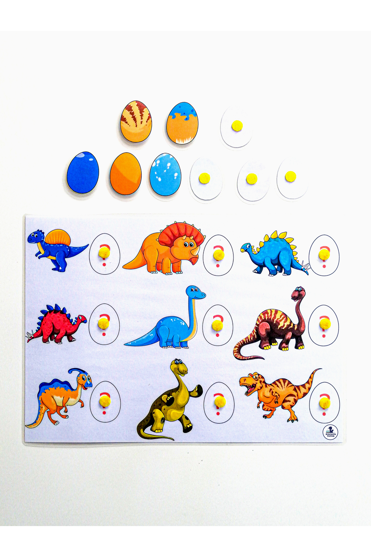 etkinliksetim Çocuklara Renk Ve Desenleri Öğreten Zeka ve Hafıza Geliştiren Eşleştirme Oyunu Etkinlik Kartları fotoğrafı 2 (önizleme)