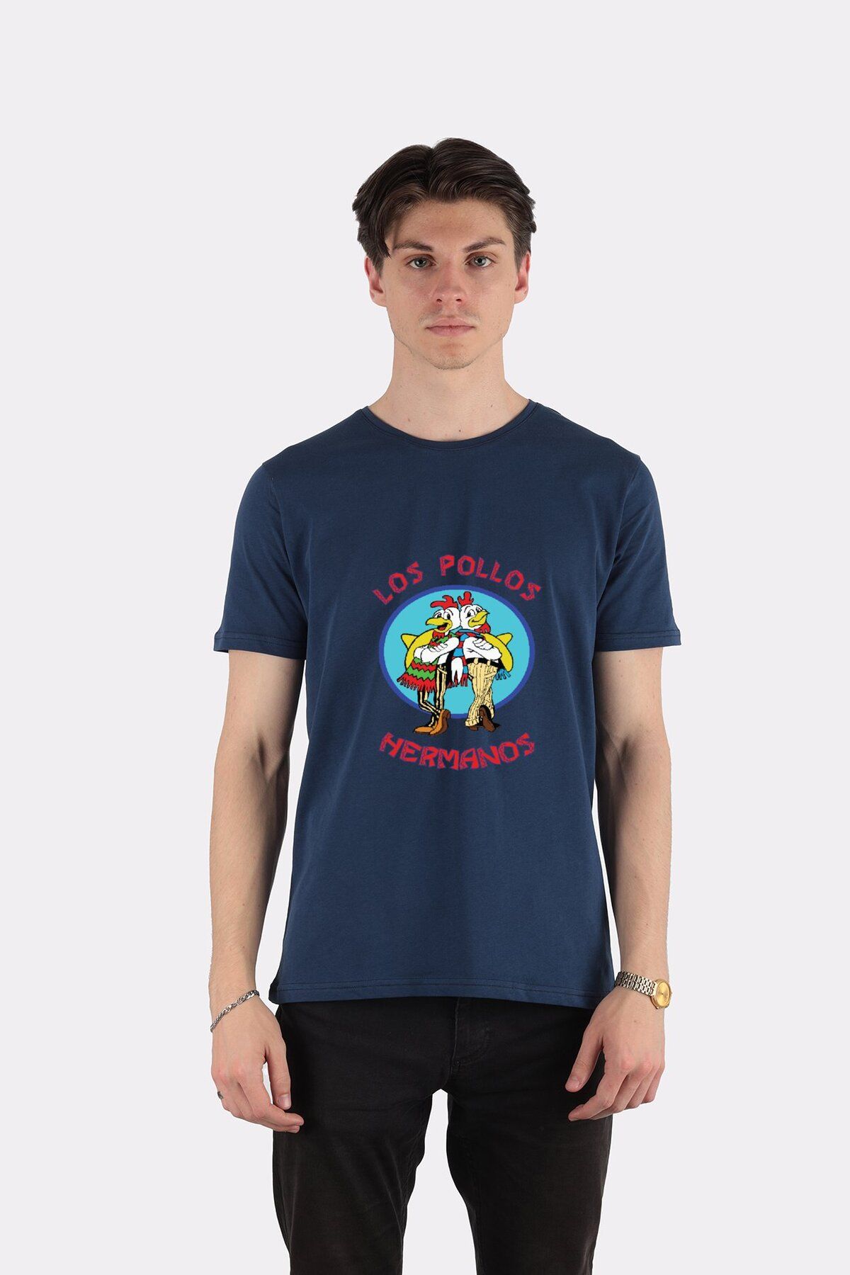 DOT Unisex T shirt Los Pollos Hermanos Breaking Bad Fiyat Yorumlar Trendyol