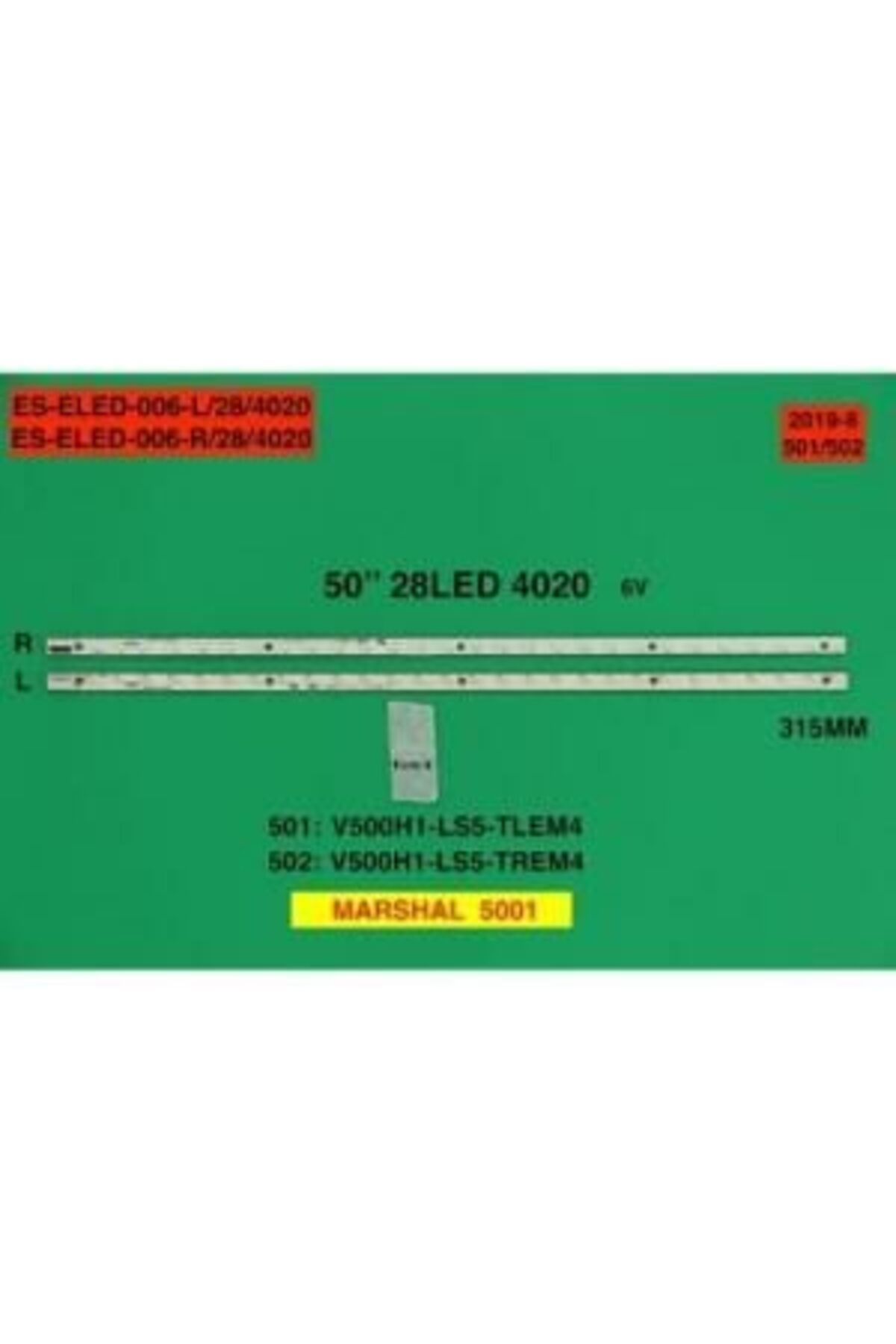 Genel Markalar Lcd Led 2120 2 Li Takım 28 Ledli 31.5 Cm V500g1-ls5-trem4 -c501-eled006-