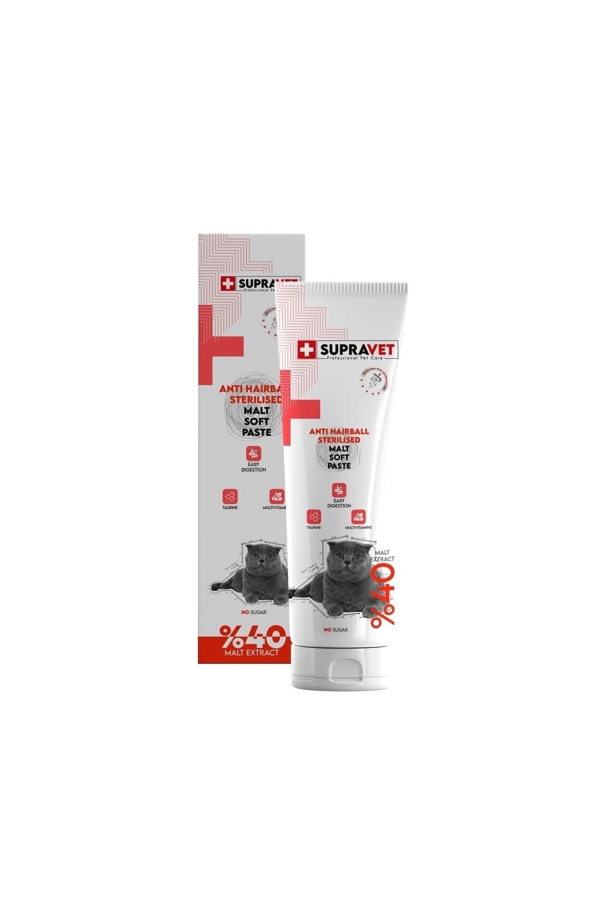 Supravet Sterilised Kısırlaştırılmış Kediler Için Malt Macun 100 Gr ( Multi Vitamin)