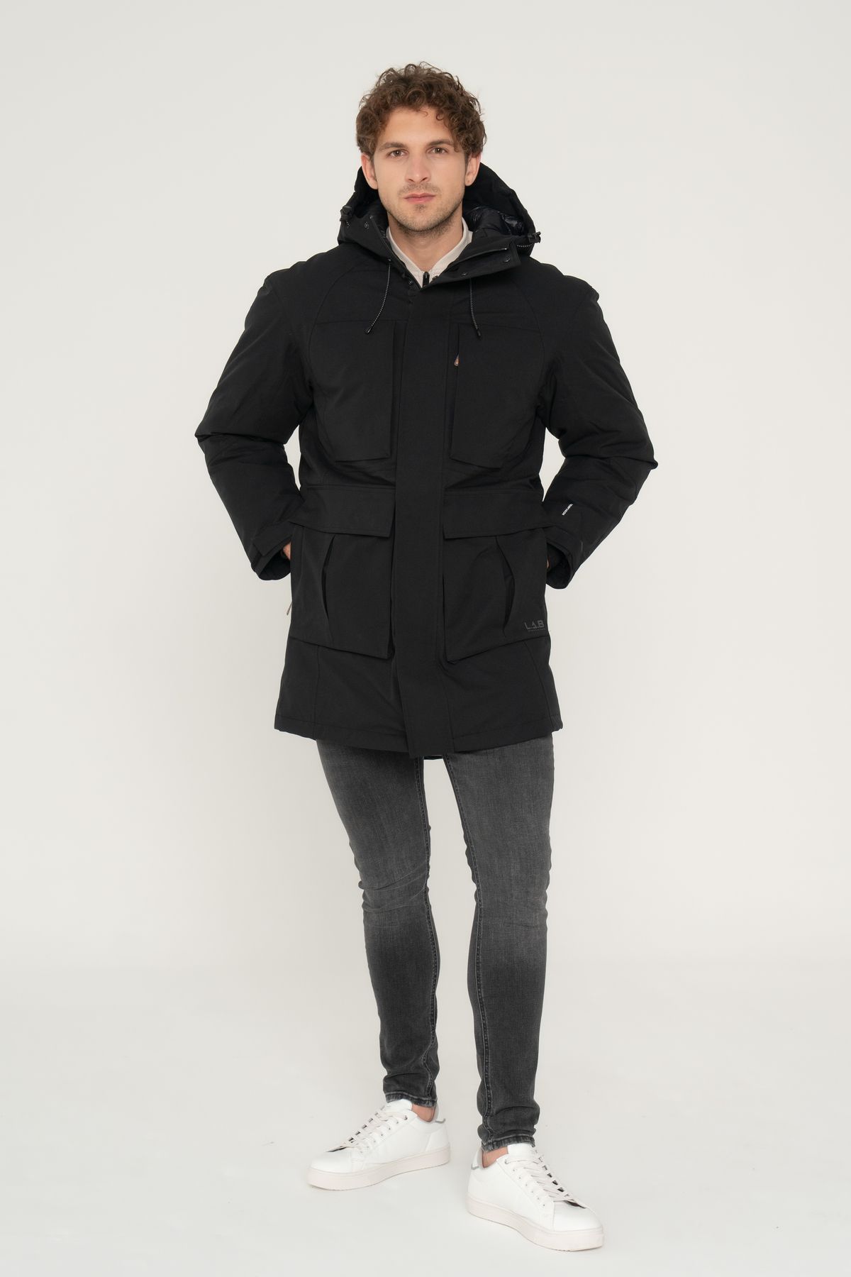 پارکای کلاهدار مقاوم در برابر آب - آزمایشگاه Jack & Jones