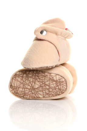 NALİCİLER Nalish Kaydırmaz Taban, Ilkadım Ev Patiği, Organik Pamuk Astarlı Be...