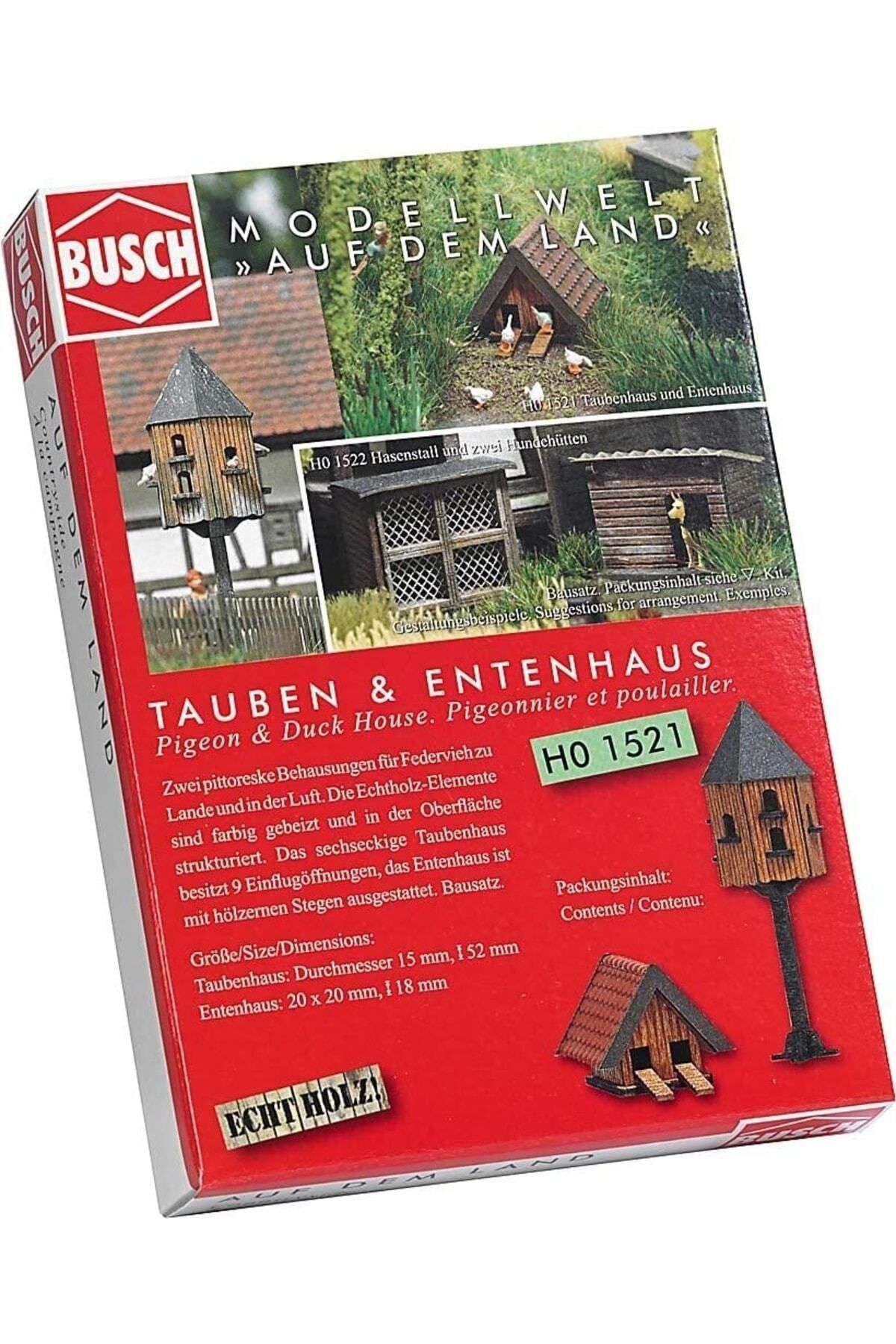 Busch-1:87 هو نموذج حمامة وبطة بيت الأوز - 1521 2