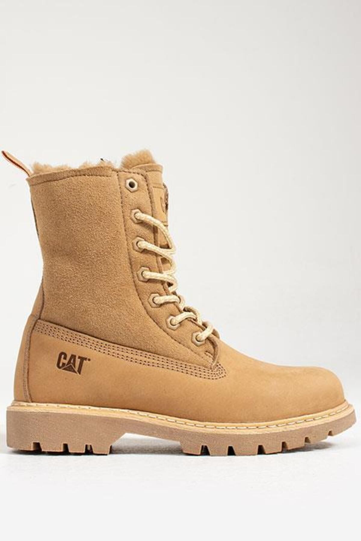 Caterpillar wedge boots best sale