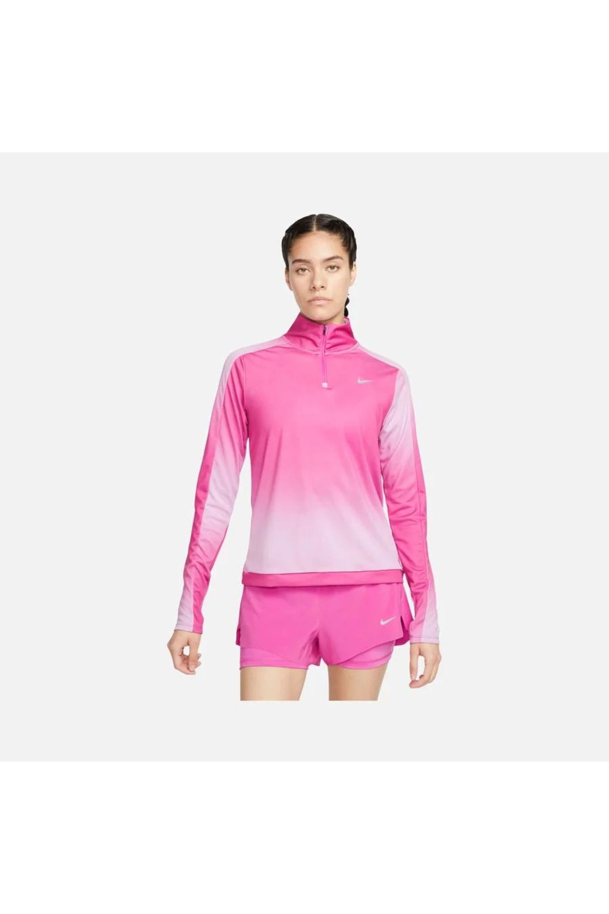 Swoosh long discount sleeve polo