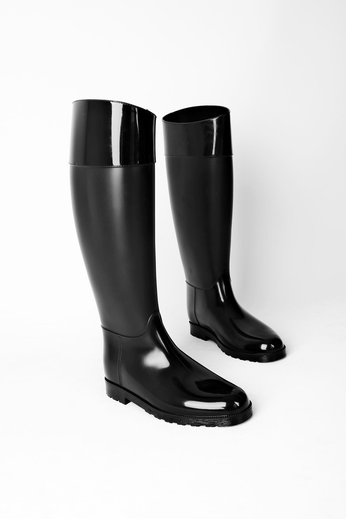 Gray rubber boots outlet