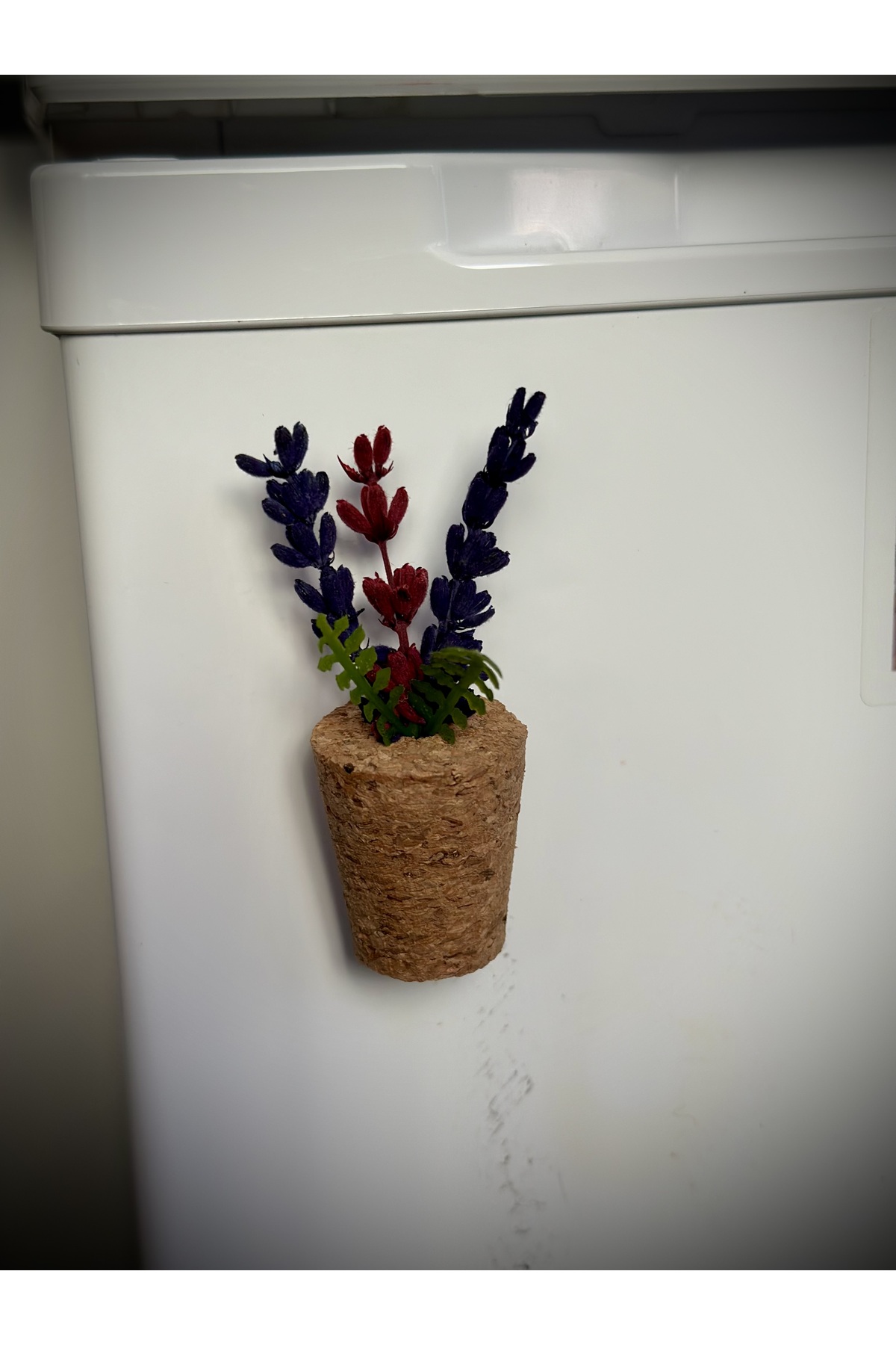Mushroom Magnet-Artificial Lavender
