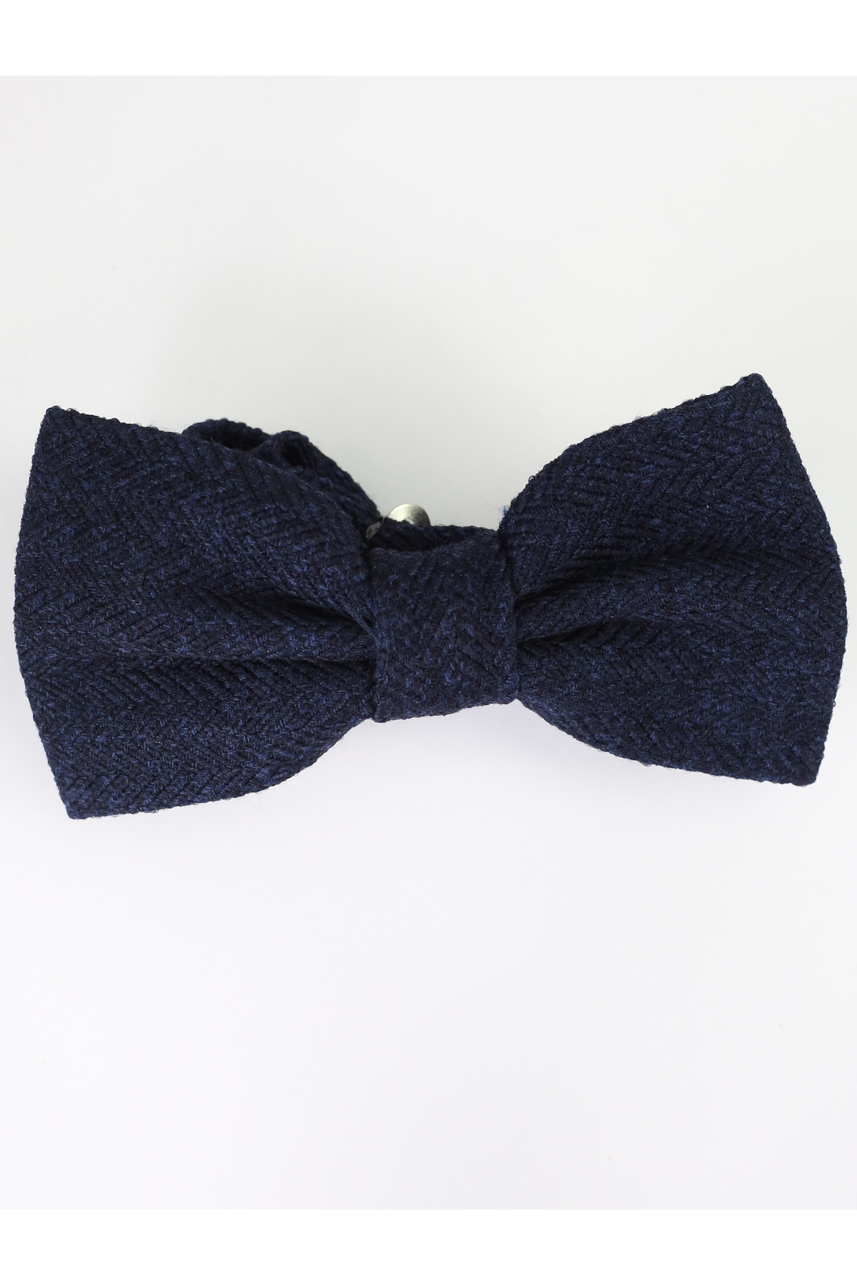 SIRRI YÜN Balık sırtı Papyon 10cm x 6 cm LACIVERT