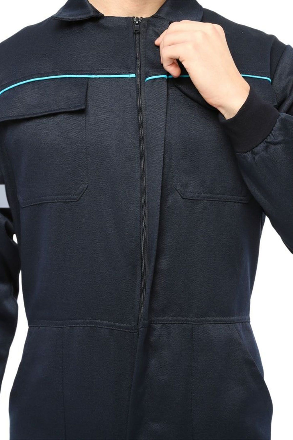 Şensel-Salopetă de lucru cu reflectoare bleumarin - ECO. (55E1645) Uniformă 5